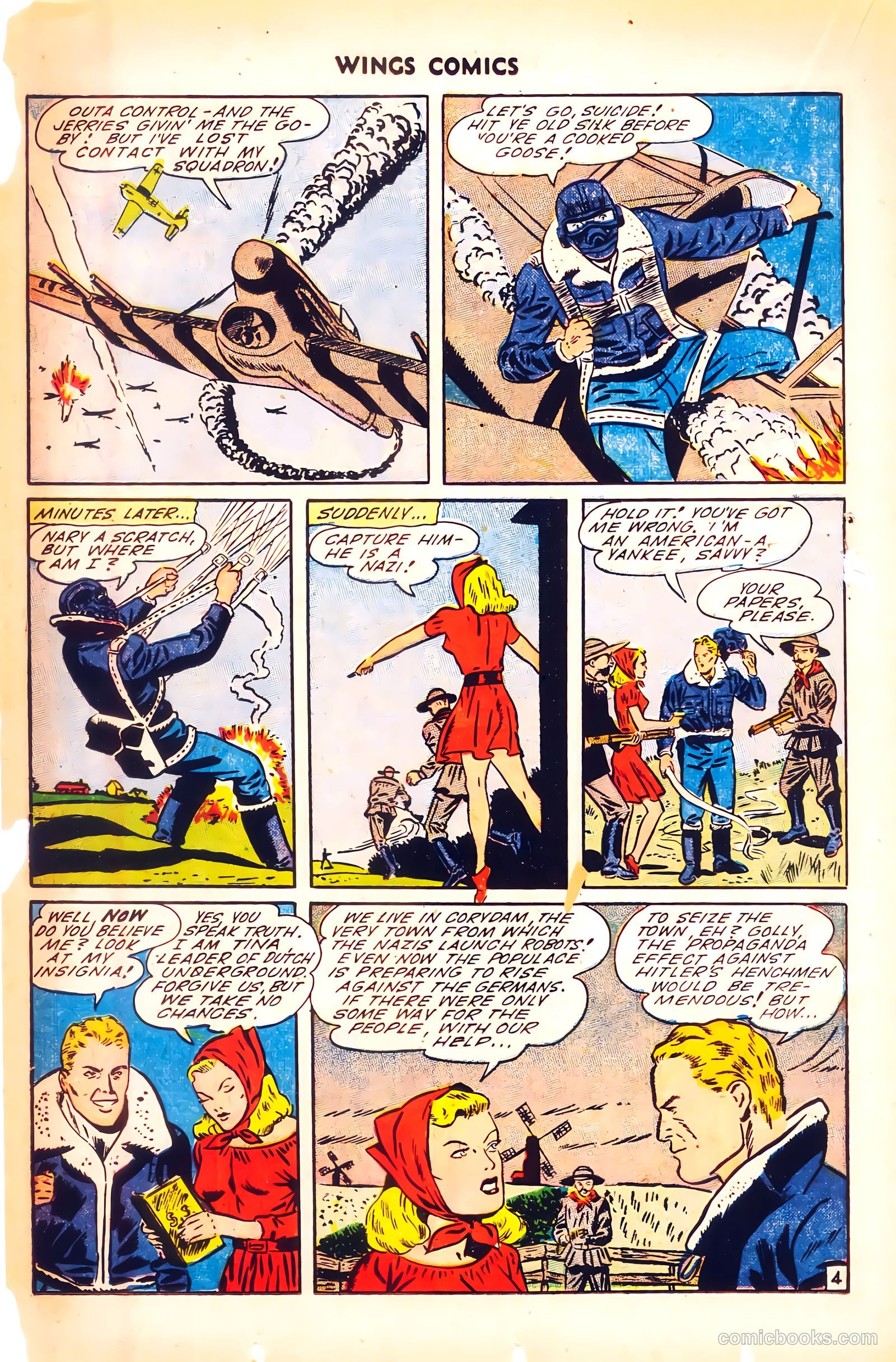 Wings Comics #53 (1945) — page 24 of 52