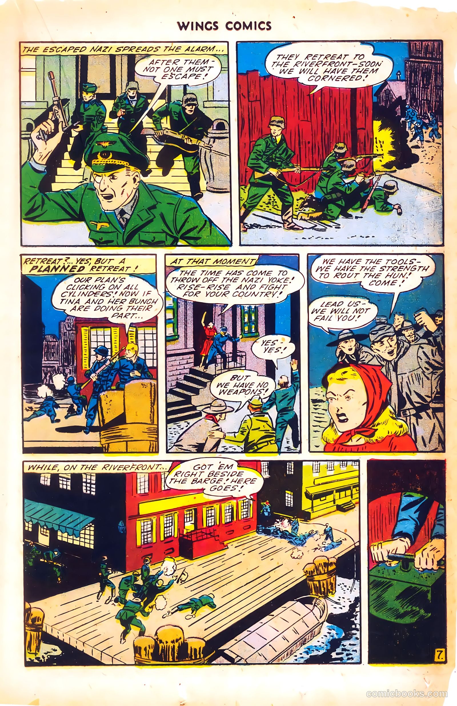 Wings Comics #53 (1945) — page 27 of 52