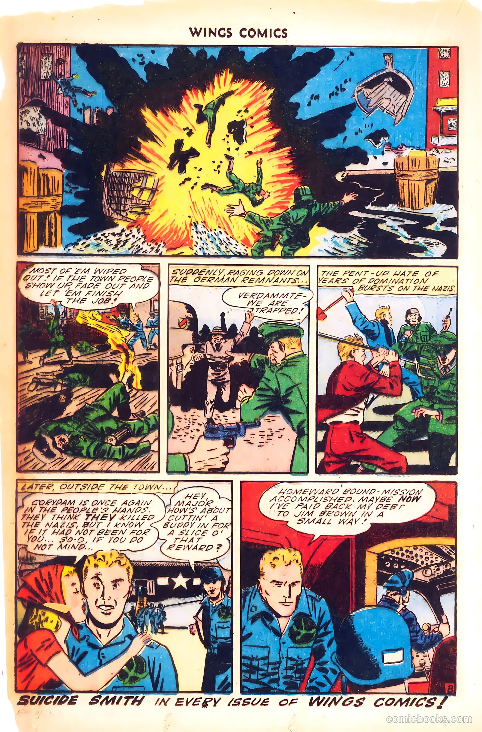 Wings Comics #53 (1945) — page 28 of 52