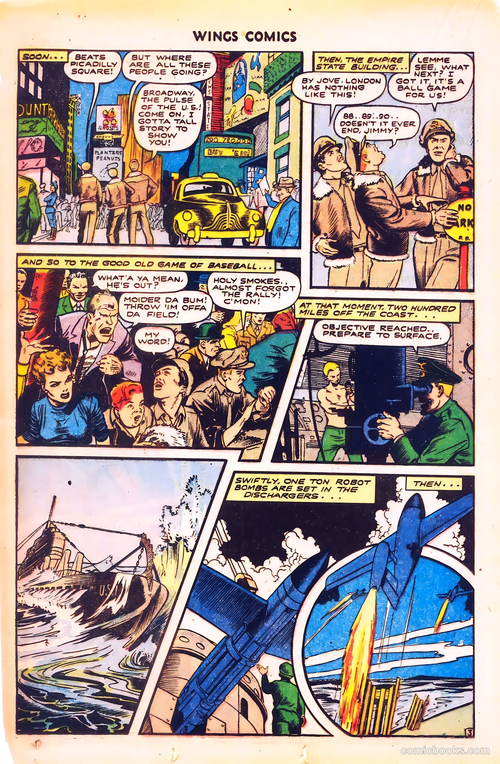 Wings Comics #53 (1945) — page 32 of 52