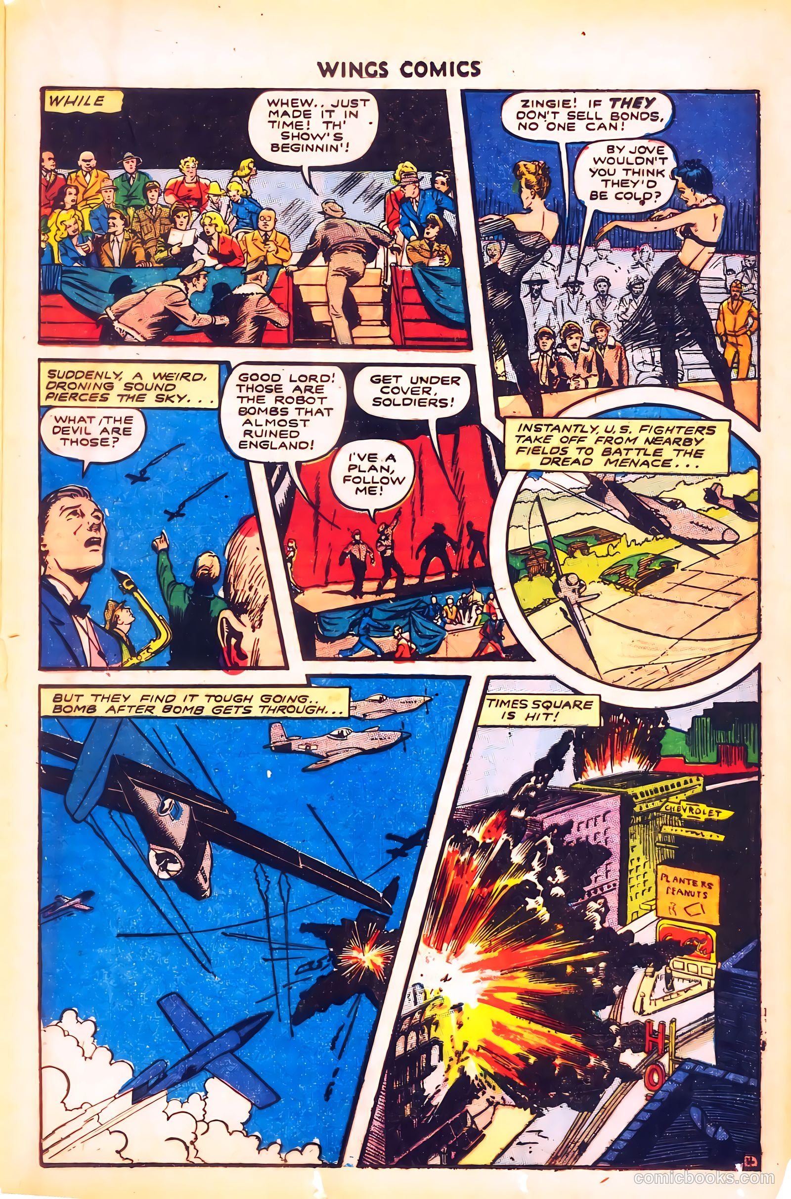 Wings Comics #53 (1945) — page 33 of 52