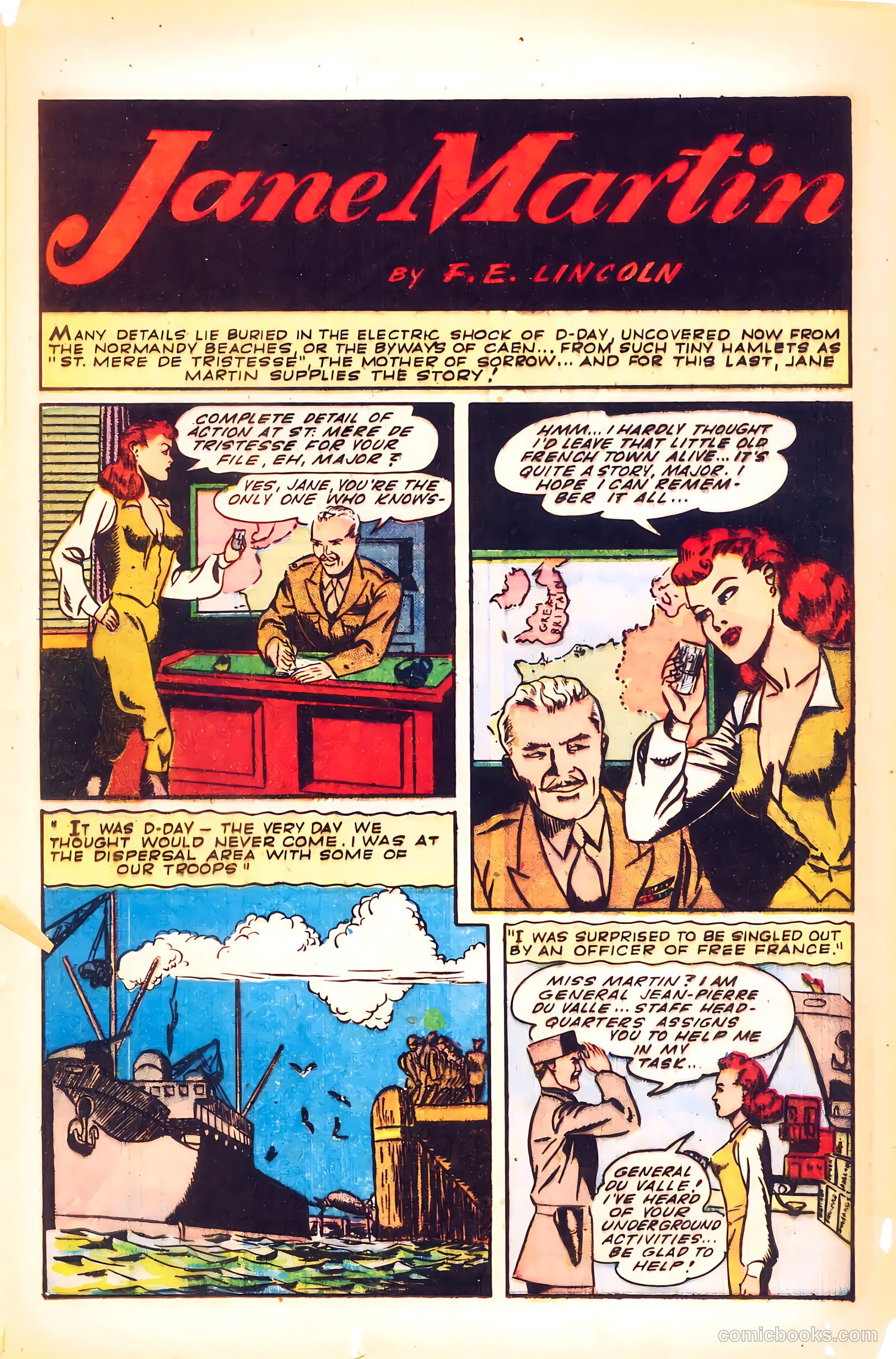 Wings Comics #53 (1945) — page 37 of 52