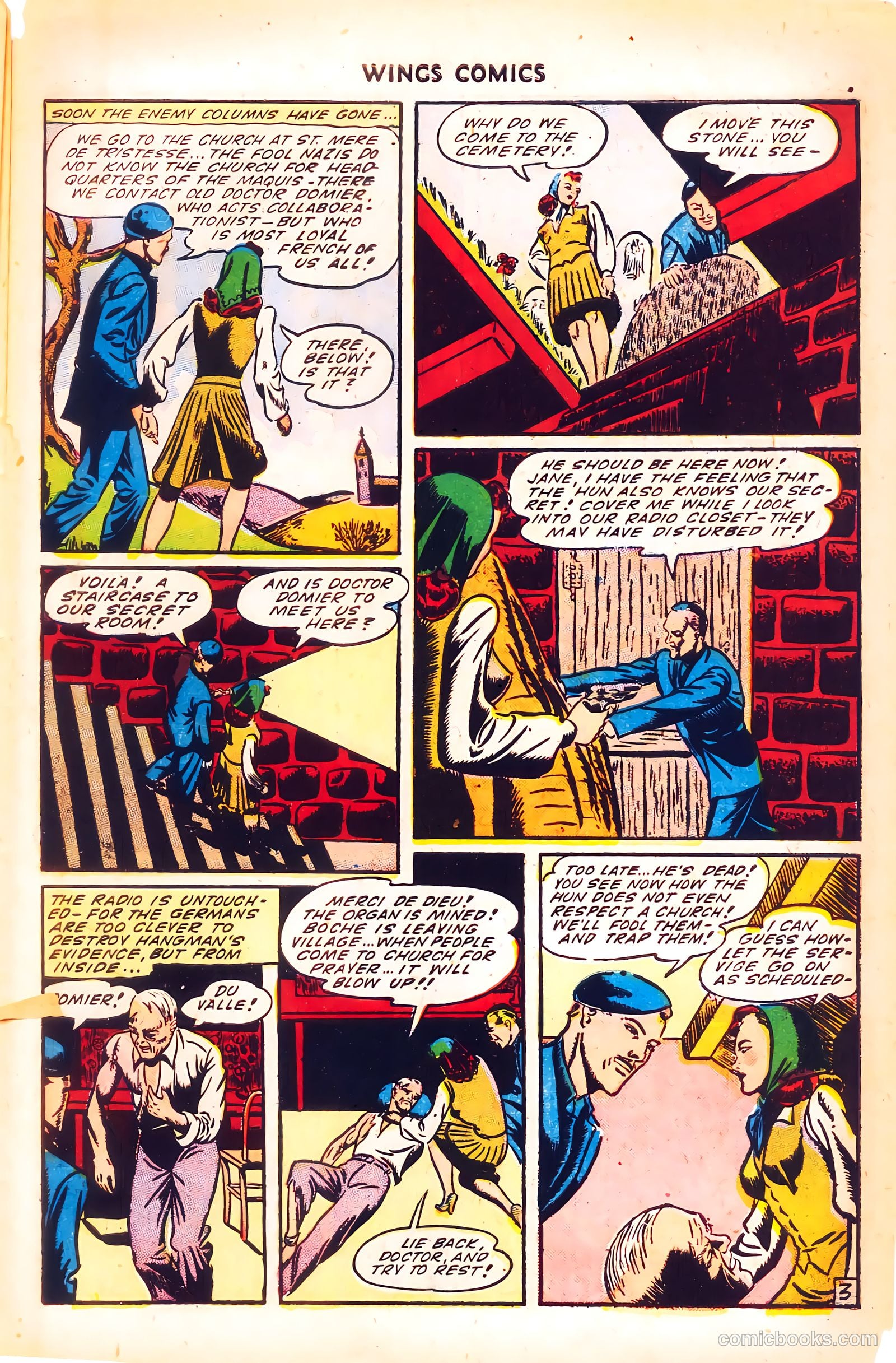 Wings Comics #53 (1945) — page 39 of 52