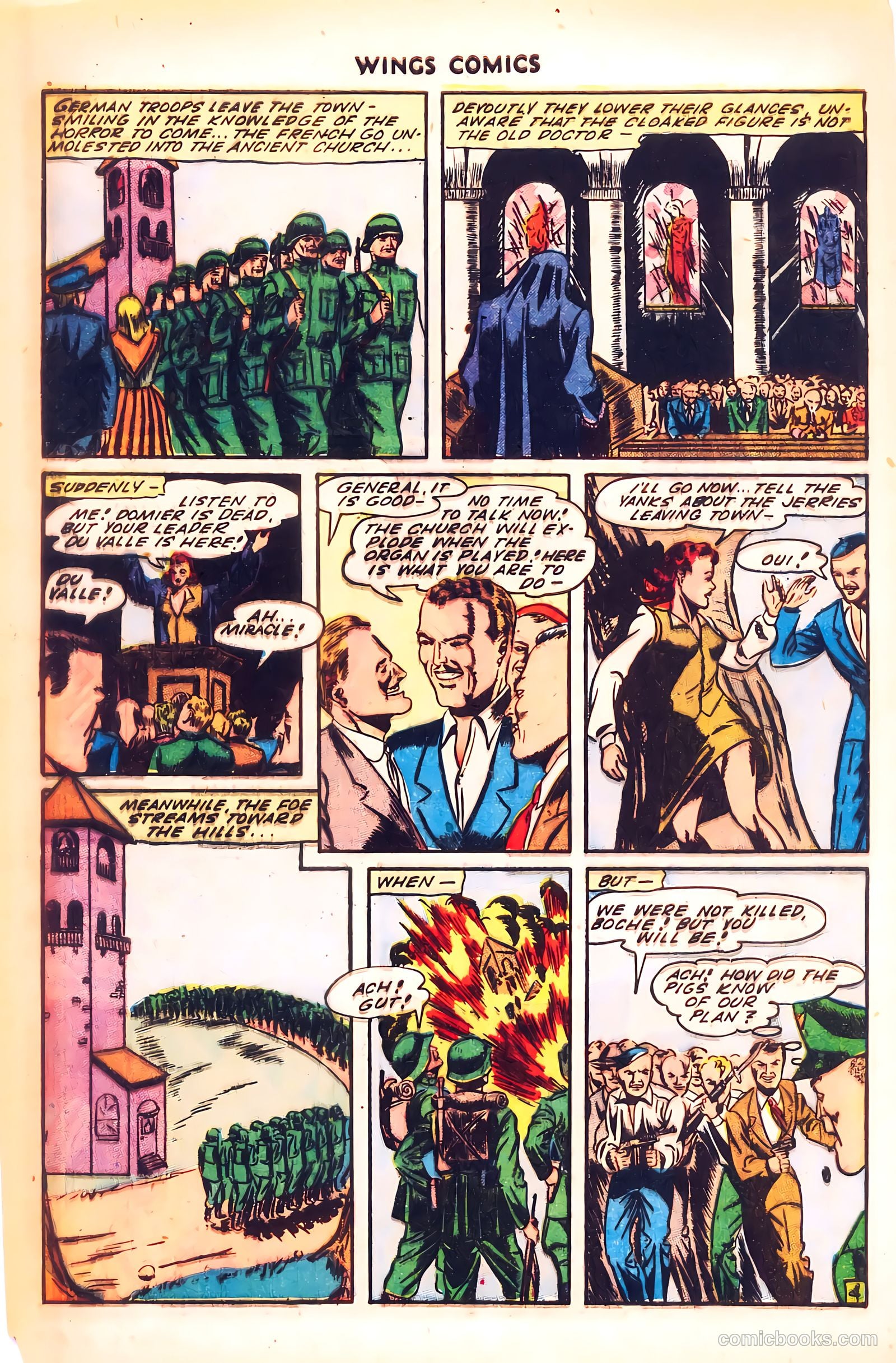 Wings Comics #53 (1945) — page 40 of 52