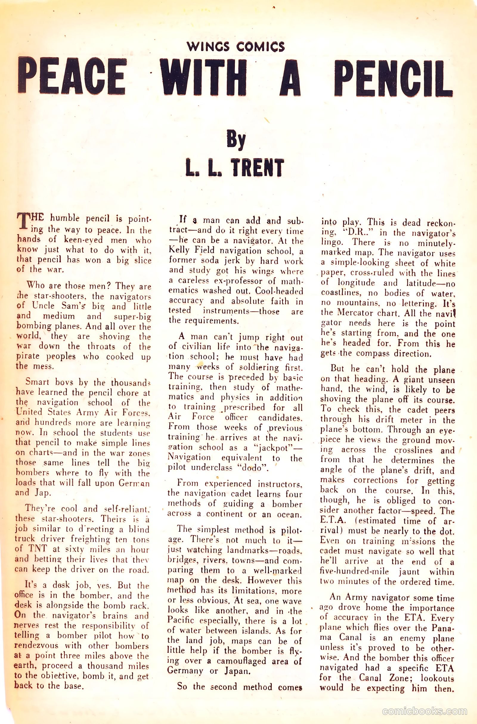 Wings Comics #53 (1945) — page 42 of 52