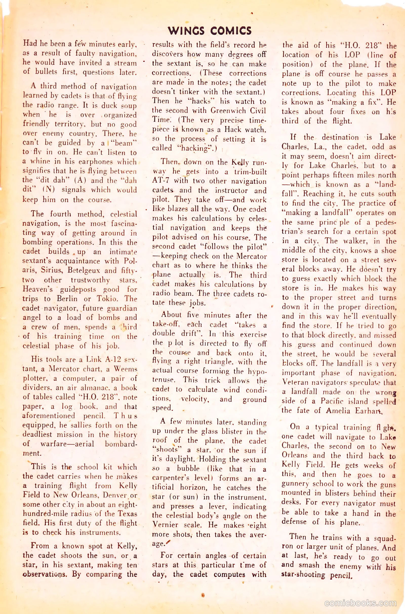 Wings Comics #53 (1945) — page 43 of 52
