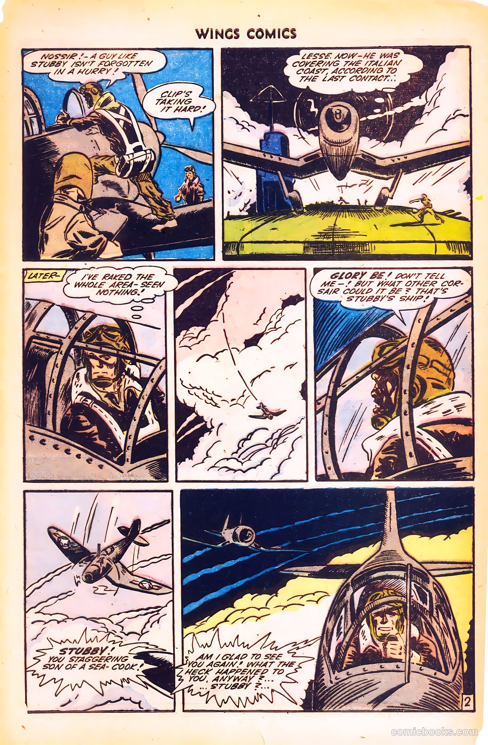 Wings Comics #53 (1945) — page 45 of 52