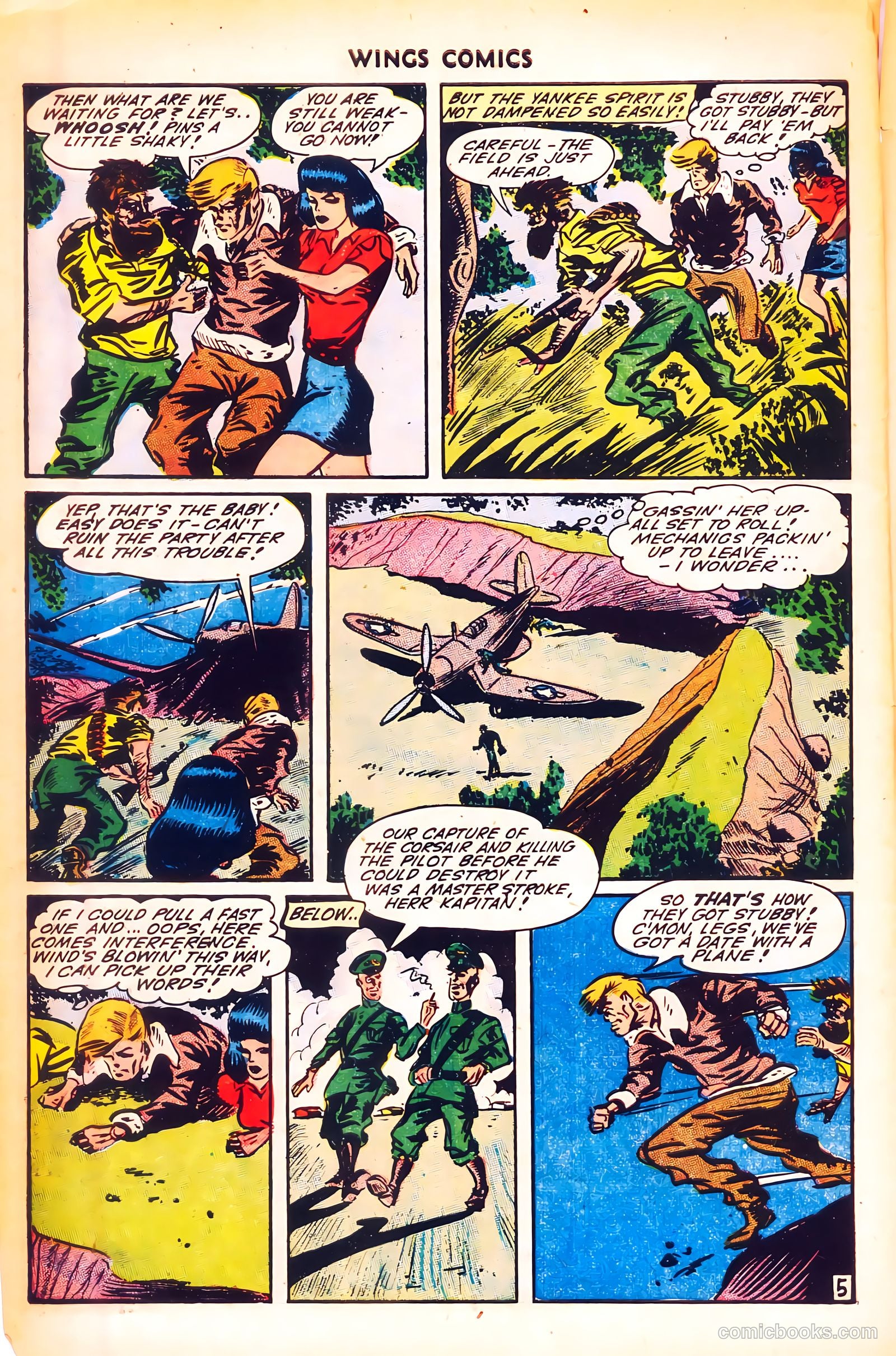 Wings Comics #53 (1945) — page 48 of 52