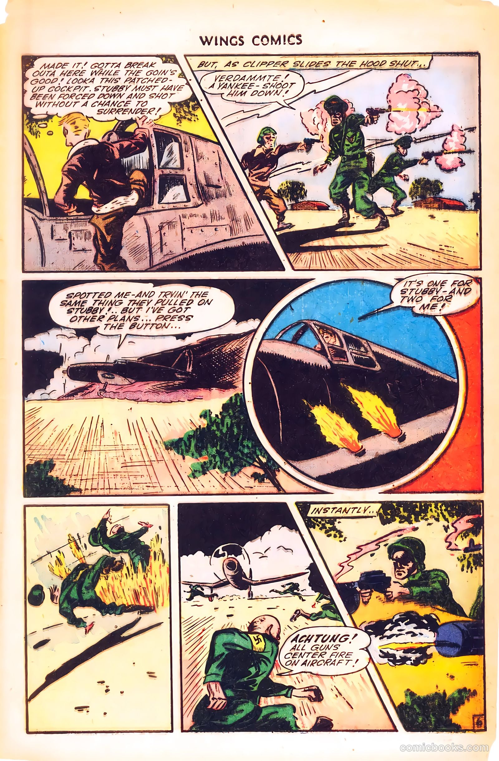 Wings Comics #53 (1945) — page 49 of 52