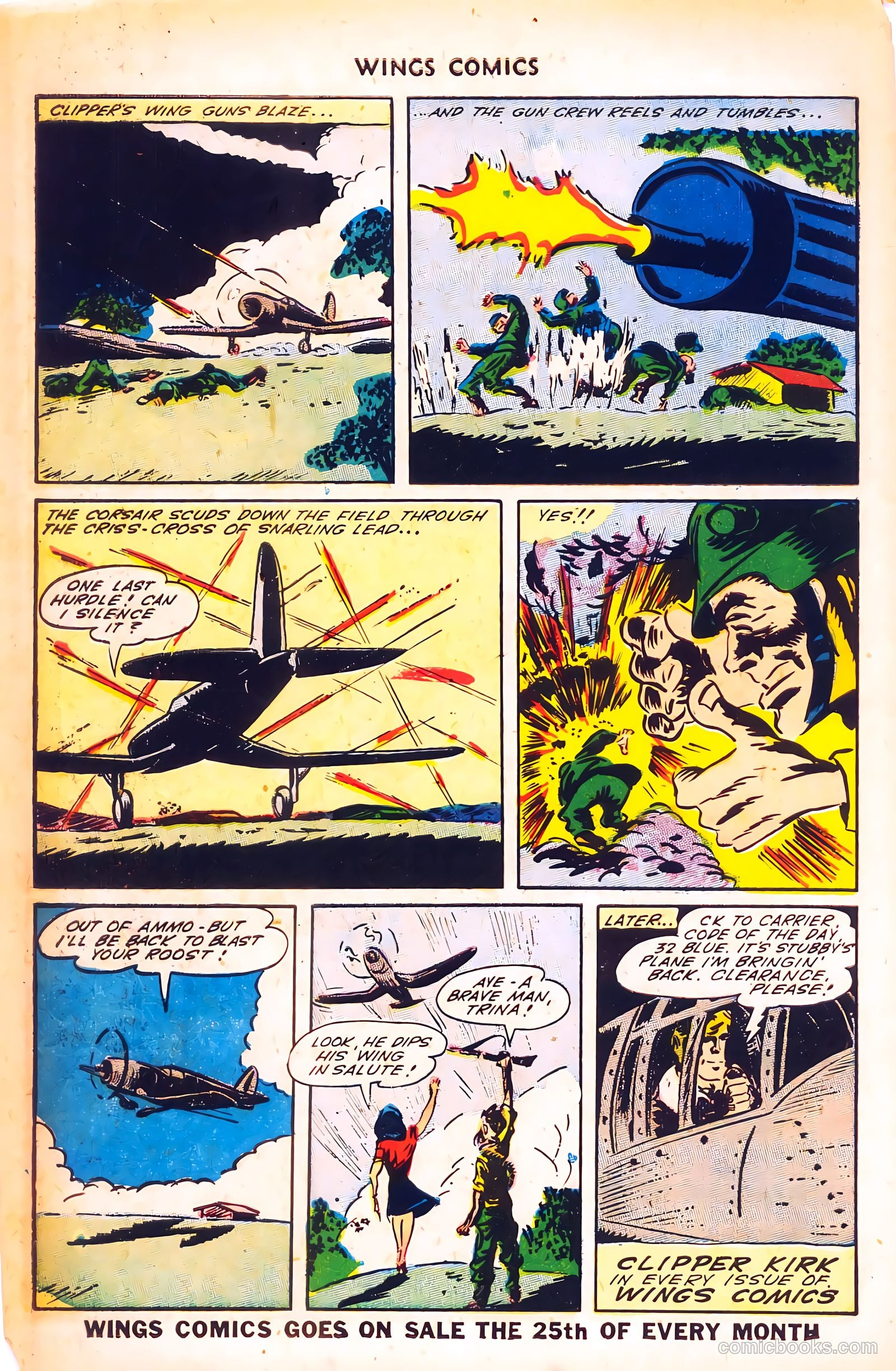 Wings Comics #53 (1945) — page 50 of 52