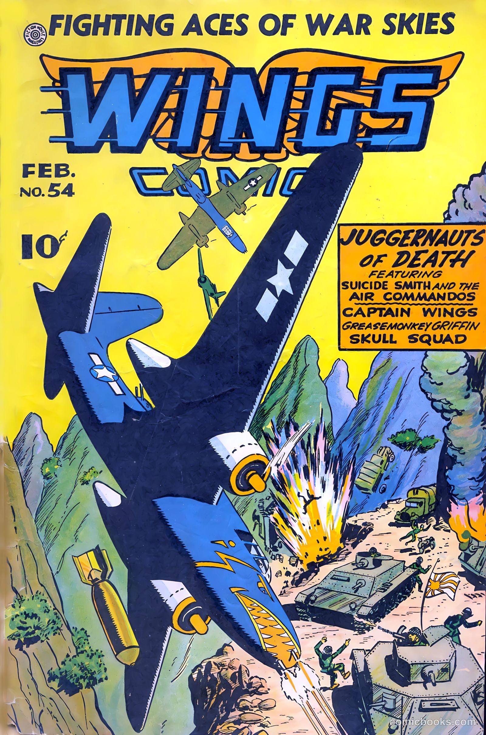 Wings Comics #54
