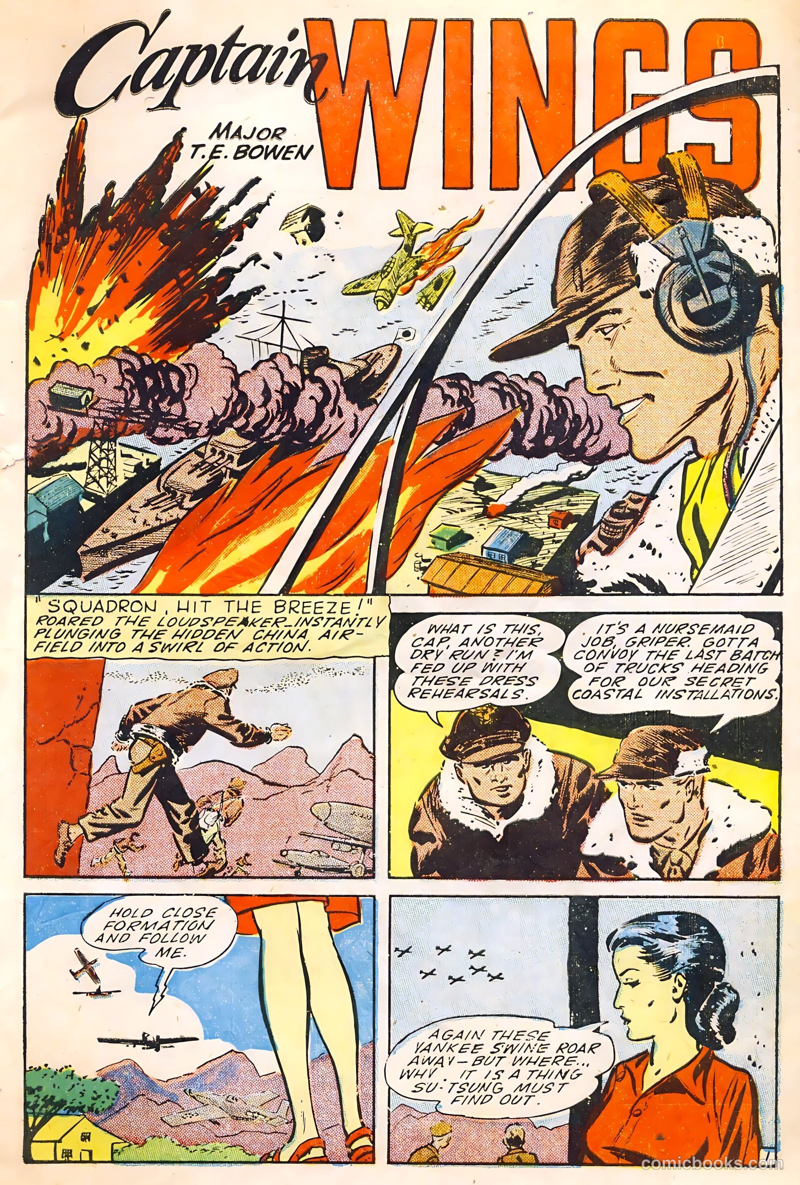Wings Comics #54 (1945) — page 3 of 52