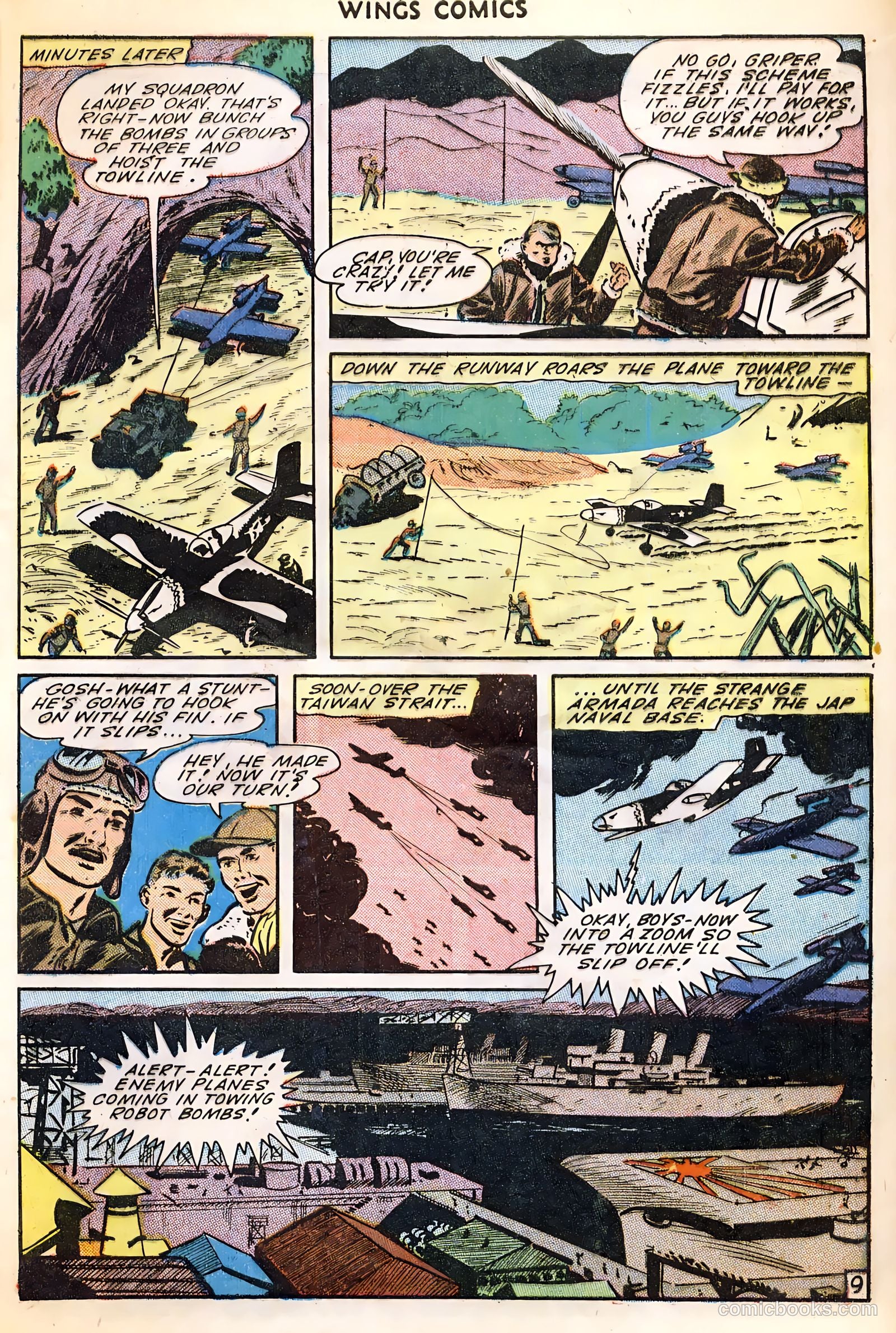 Wings Comics #54 (1945) — page 11 of 52