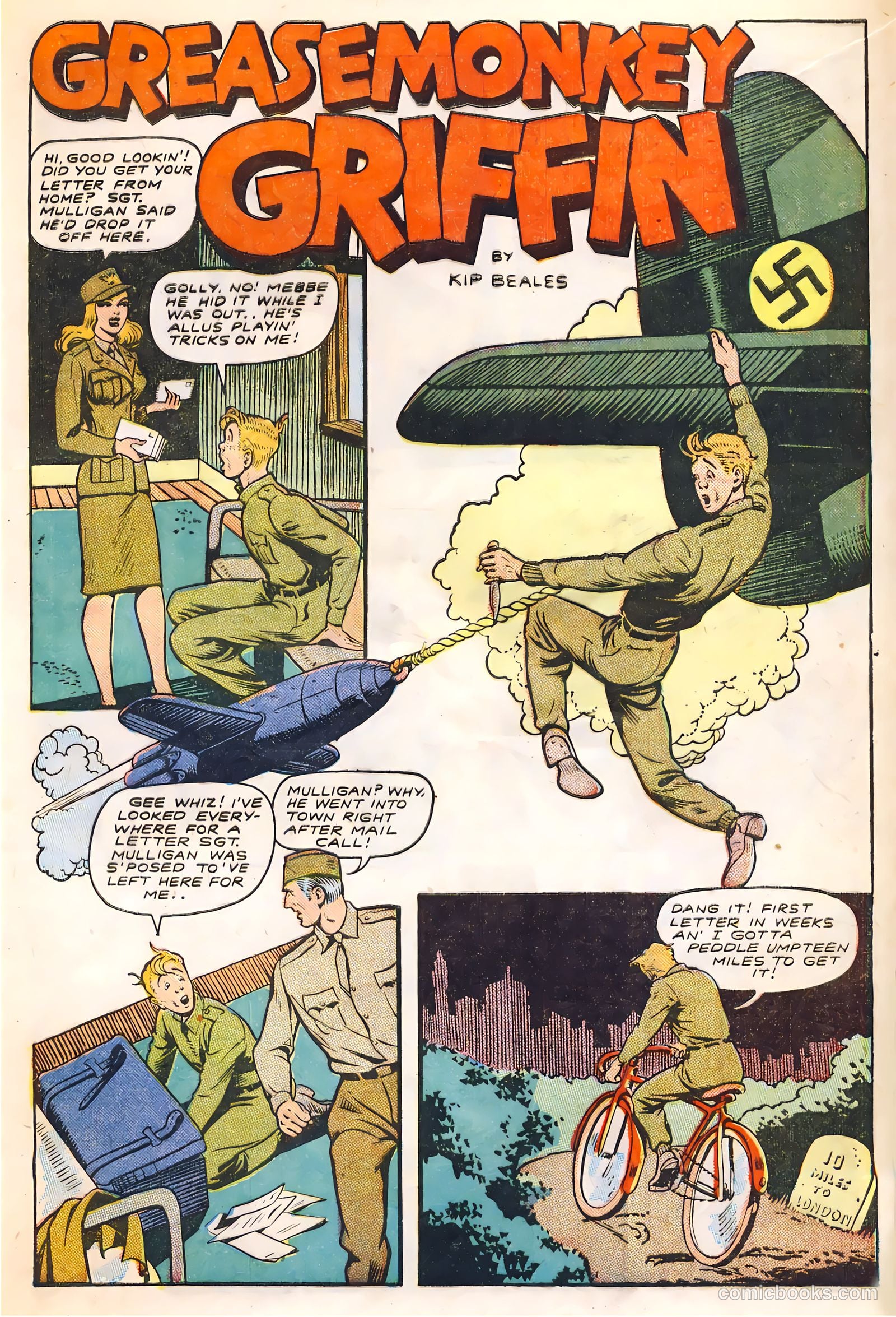 Wings Comics #54 (1945) — page 13 of 52