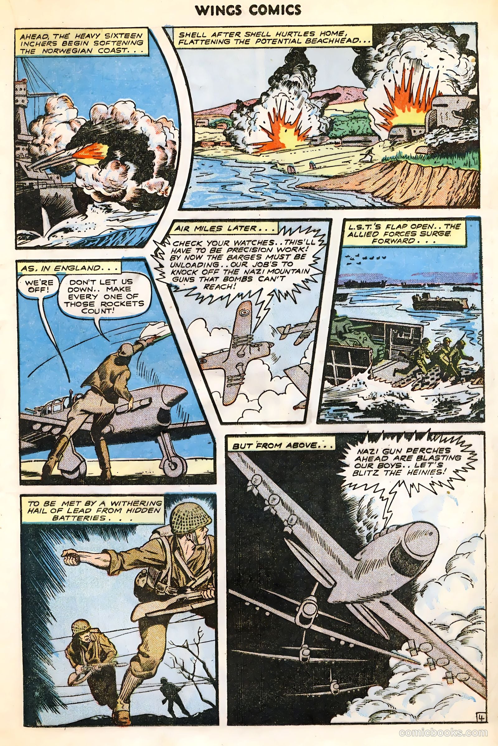 Wings Comics #54 (1945) — page 25 of 52