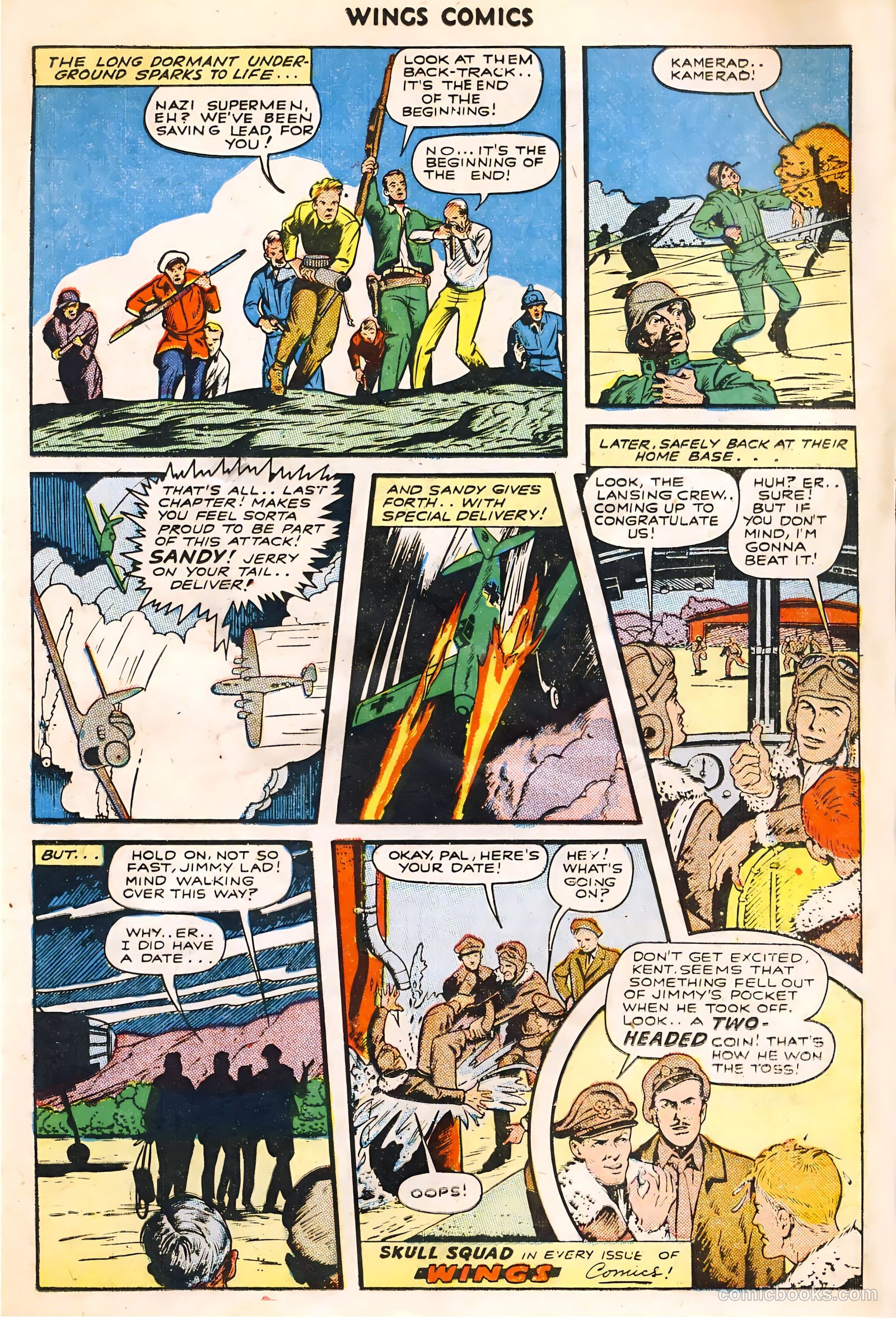 Wings Comics #54 (1945) — page 27 of 52