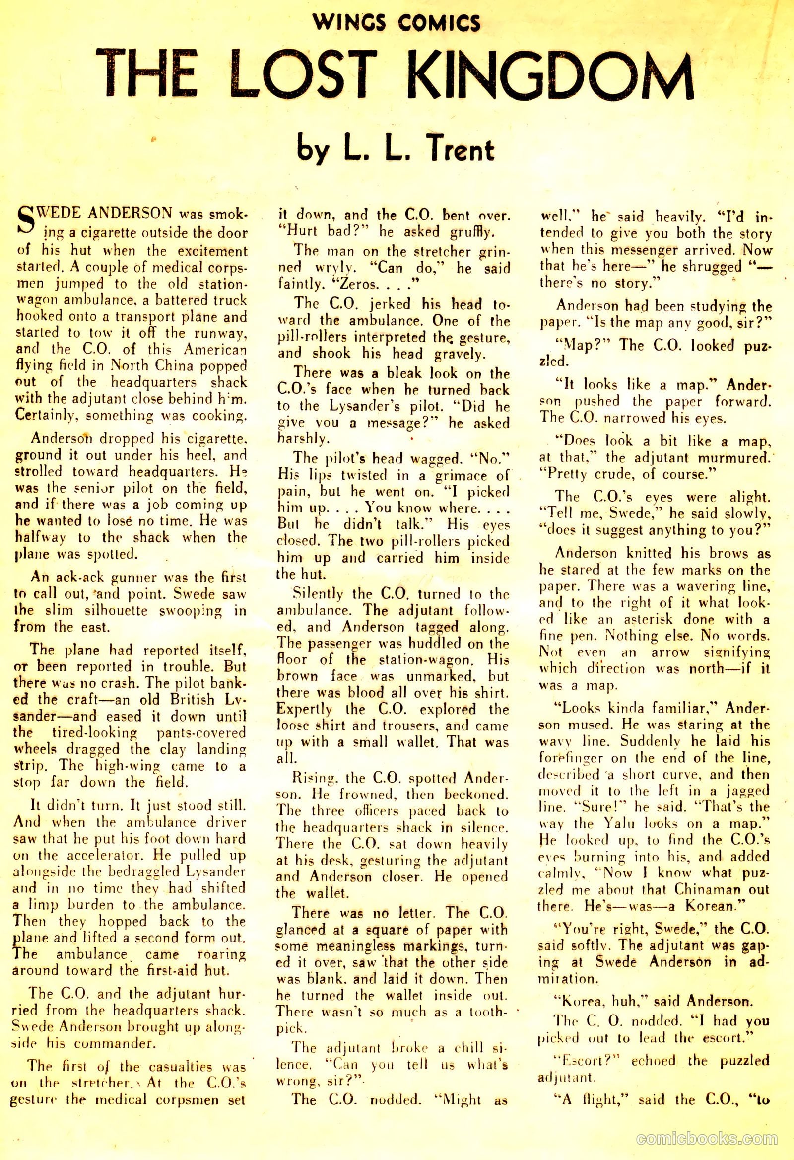 Wings Comics #54 (1945) — page 28 of 52