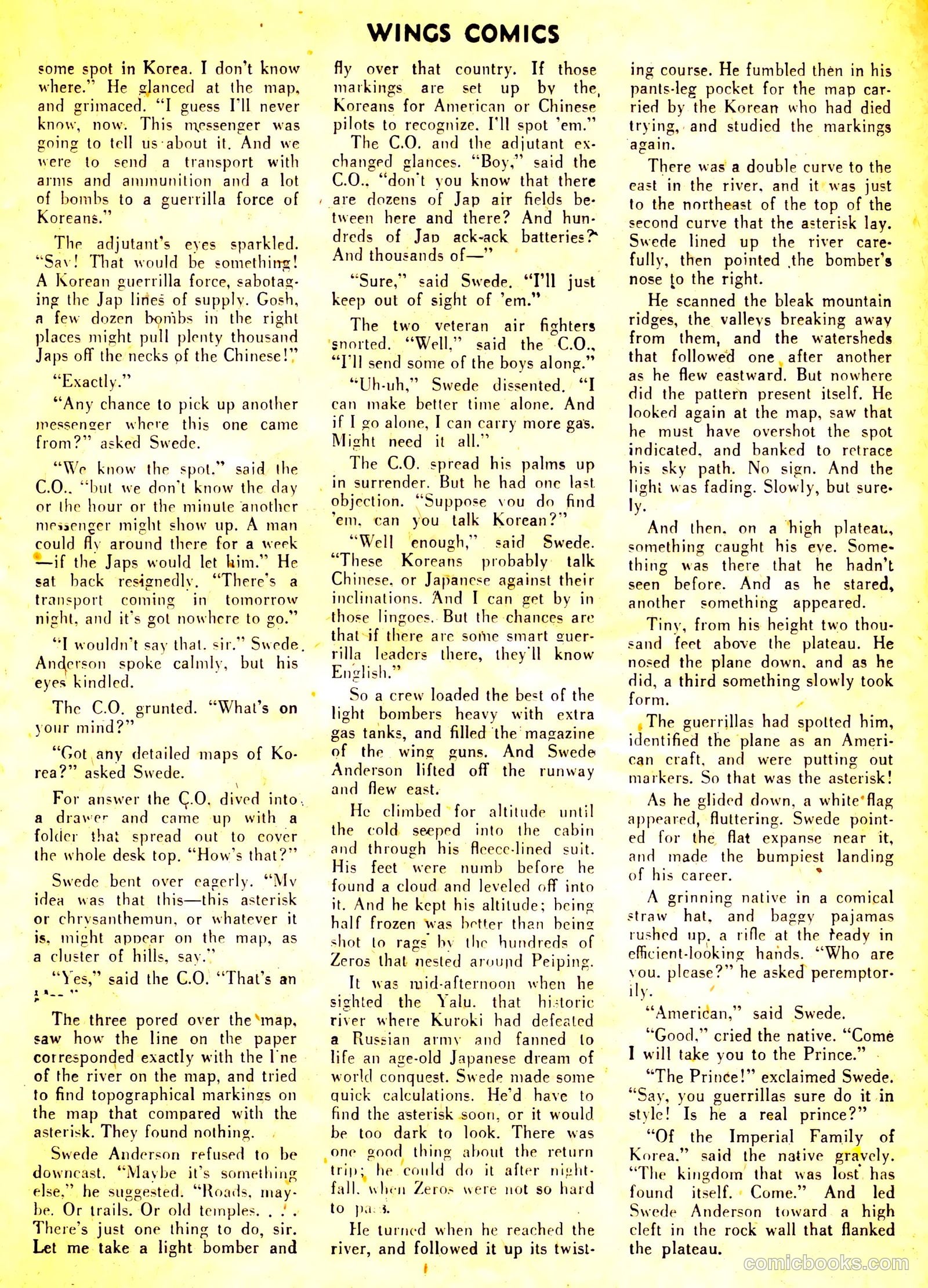 Wings Comics #54 (1945) — page 29 of 52
