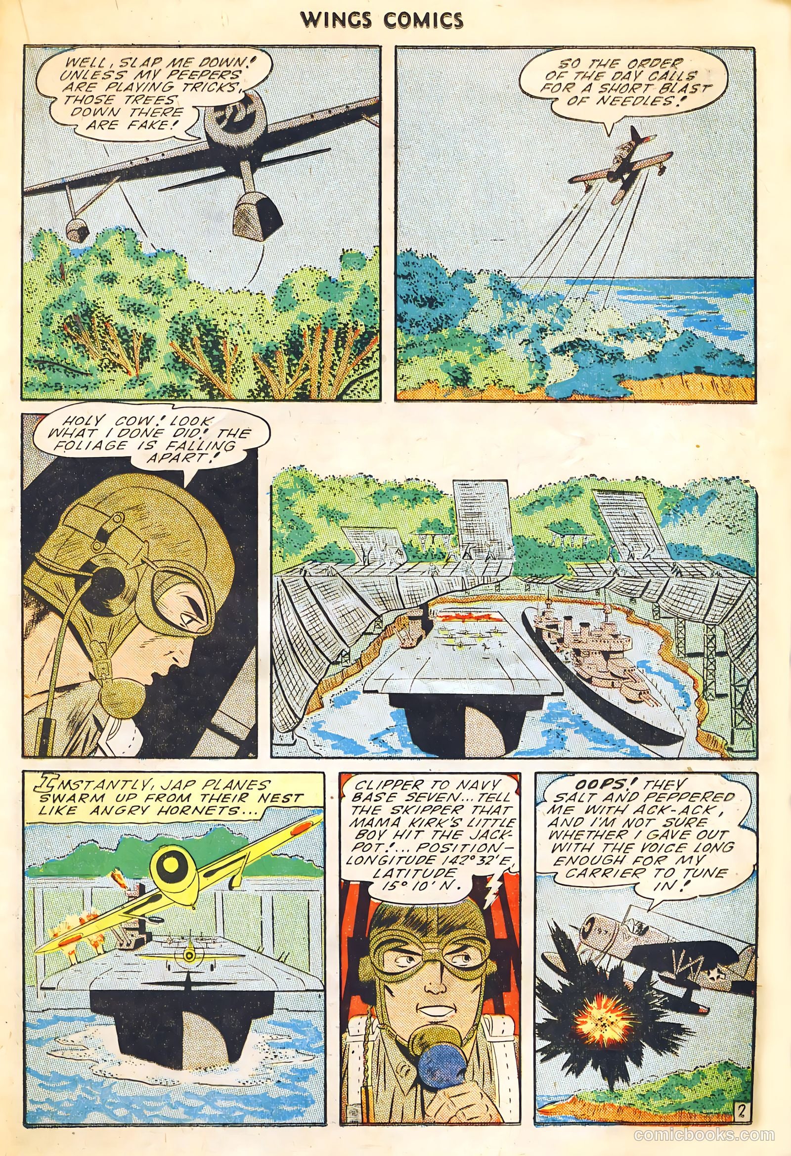 Wings Comics #54 (1945) — page 31 of 52