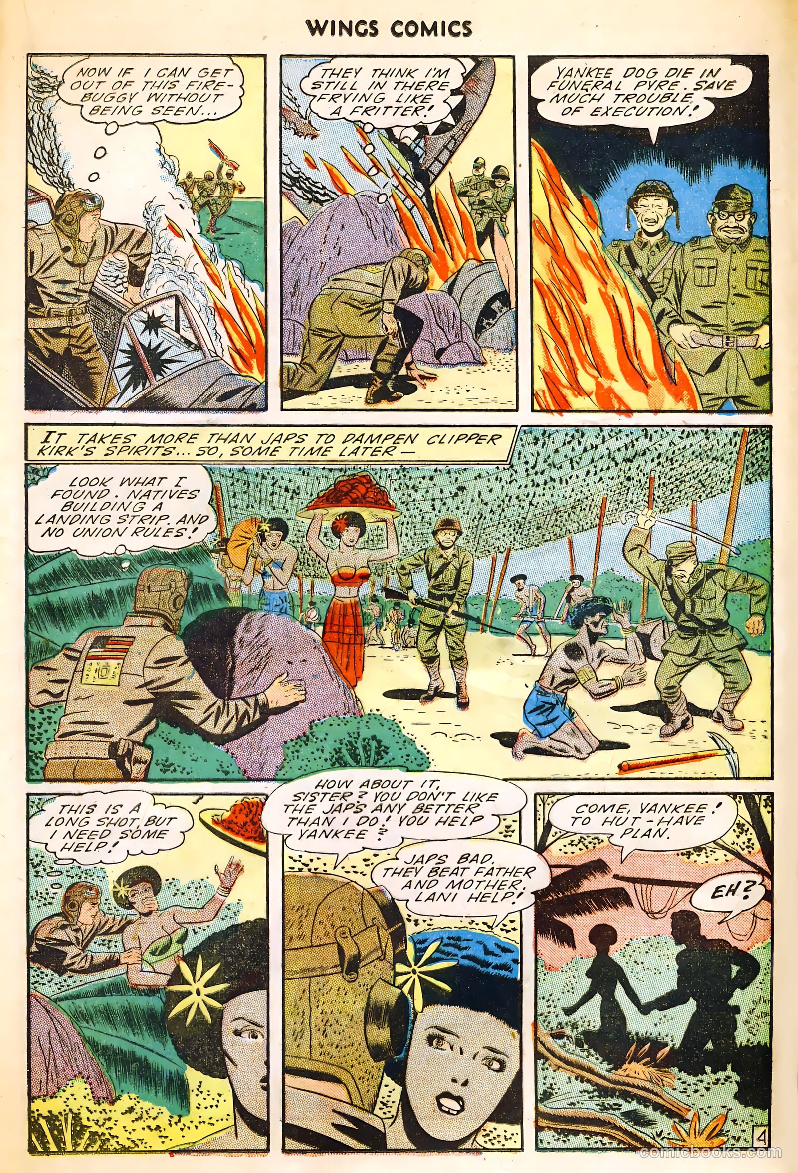 Wings Comics #54 (1945) — page 33 of 52