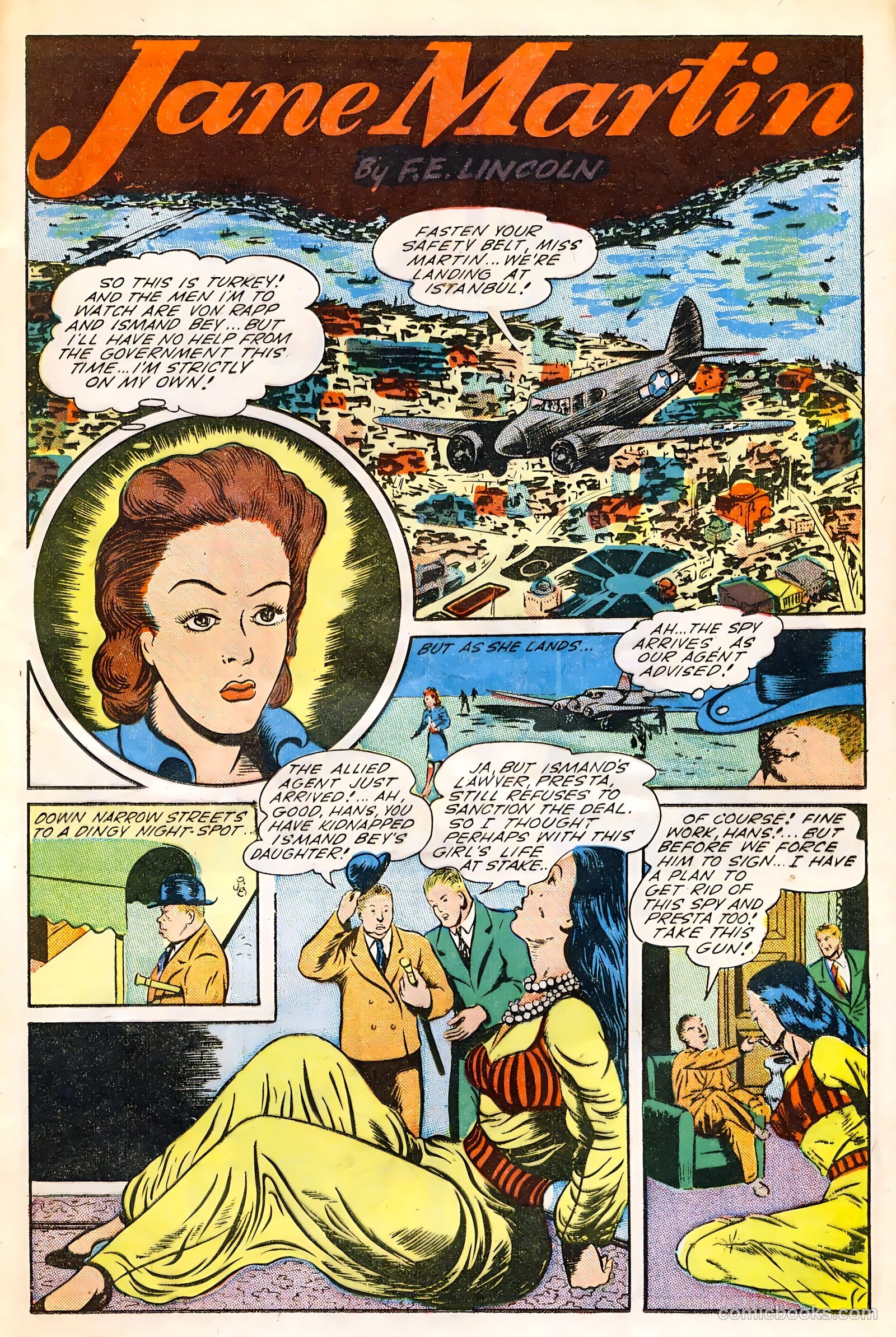 Wings Comics #54 (1945) — page 37 of 52