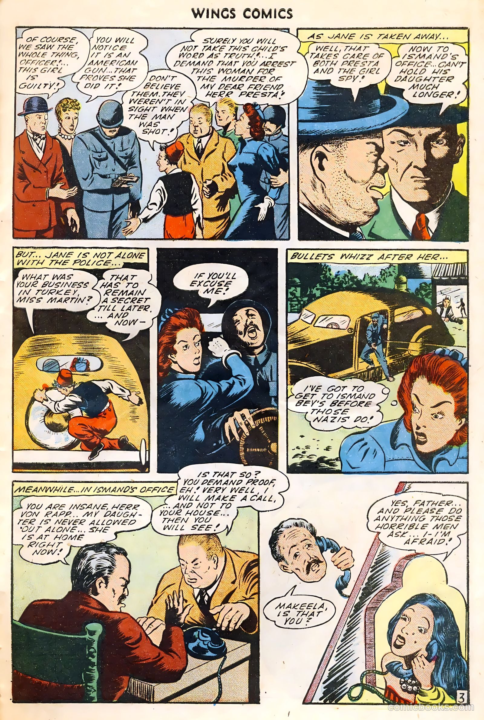 Wings Comics #54 (1945) — page 39 of 52