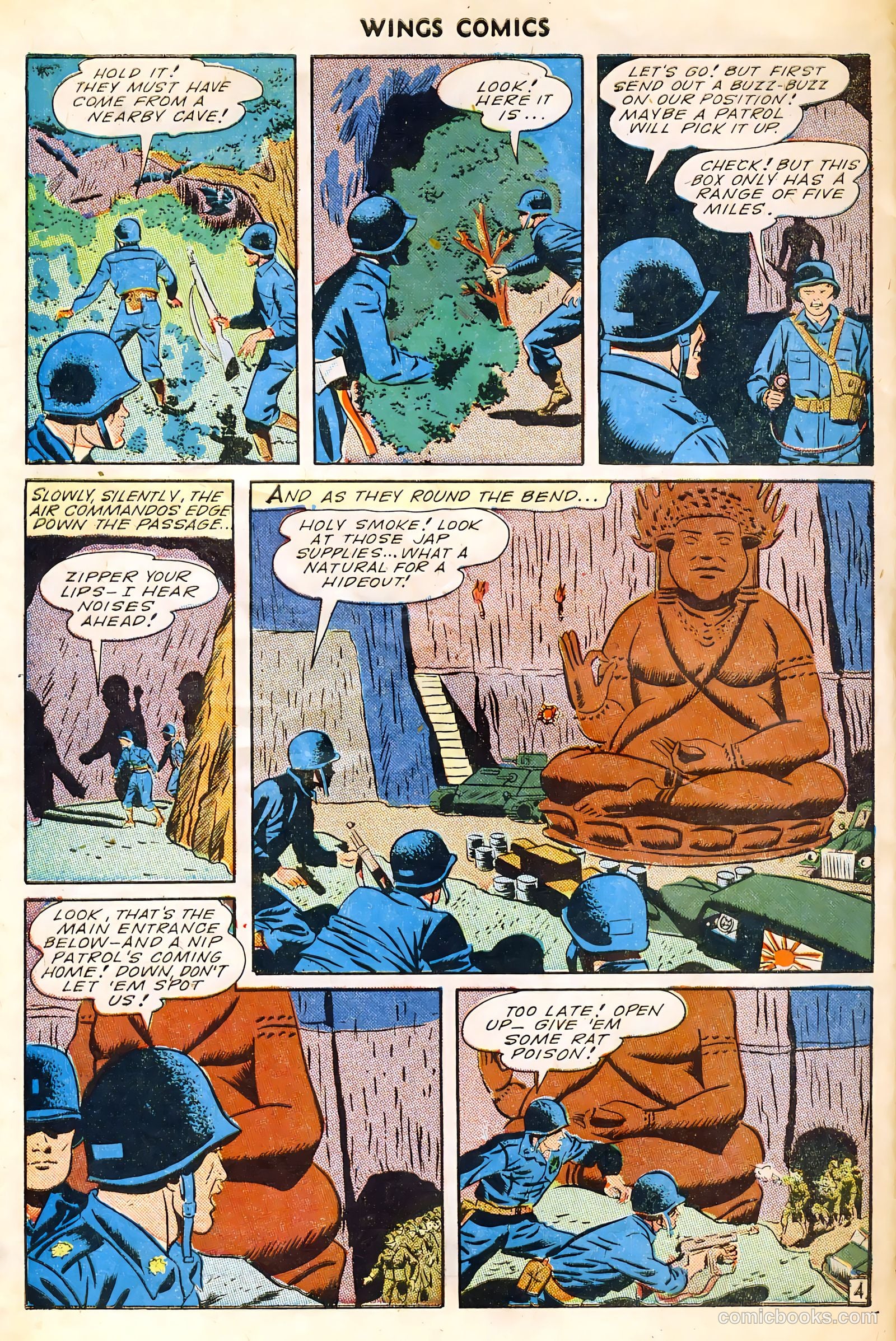 Wings Comics #54 (1945) — page 46 of 52