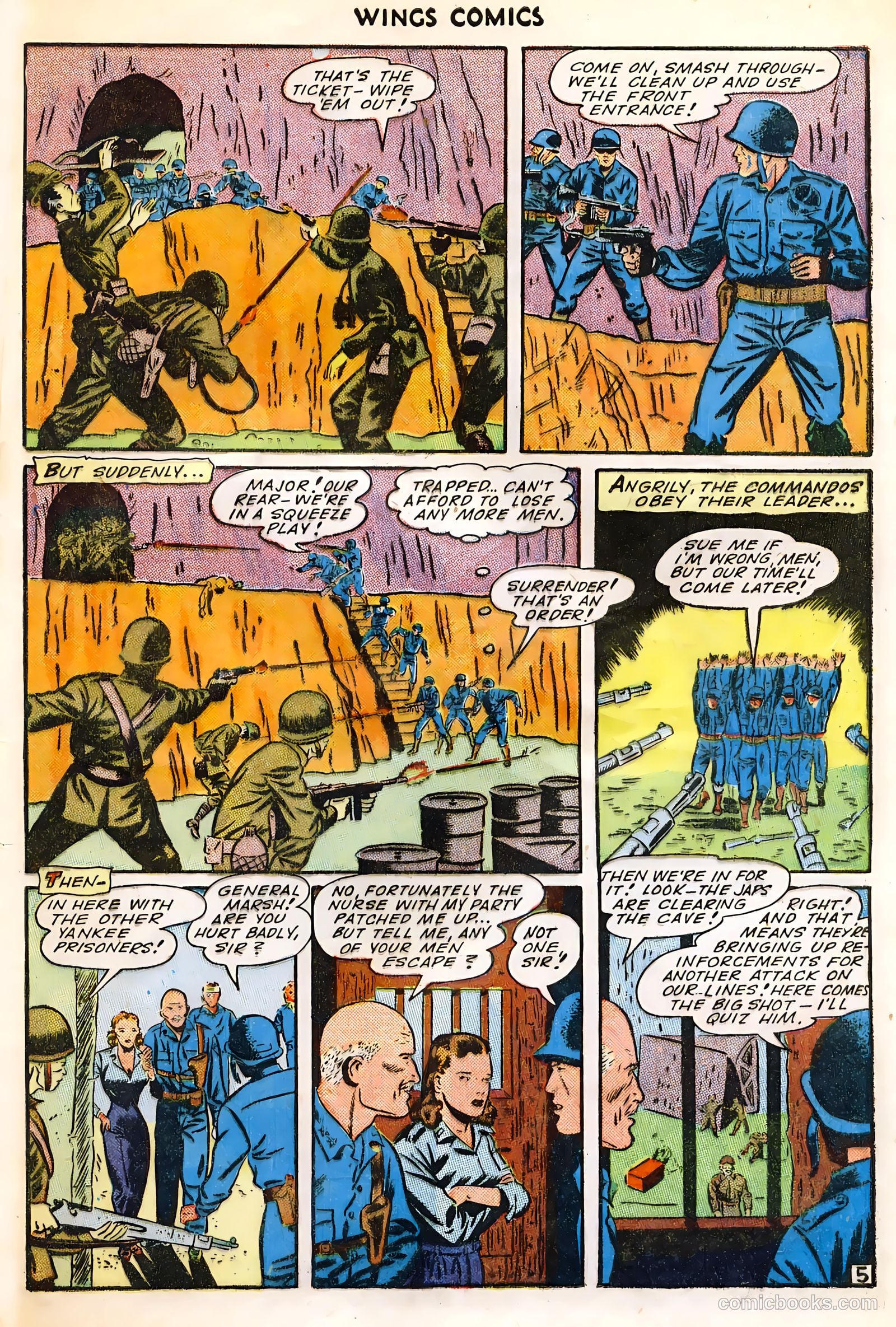 Wings Comics #54 (1945) — page 47 of 52