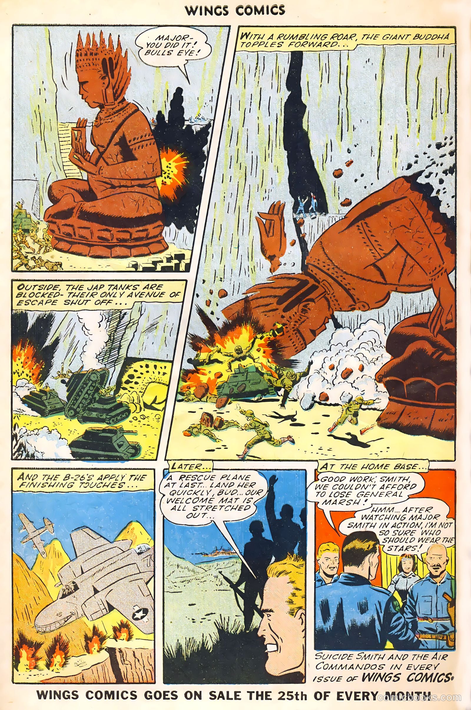 Wings Comics #54 (1945) — page 50 of 52