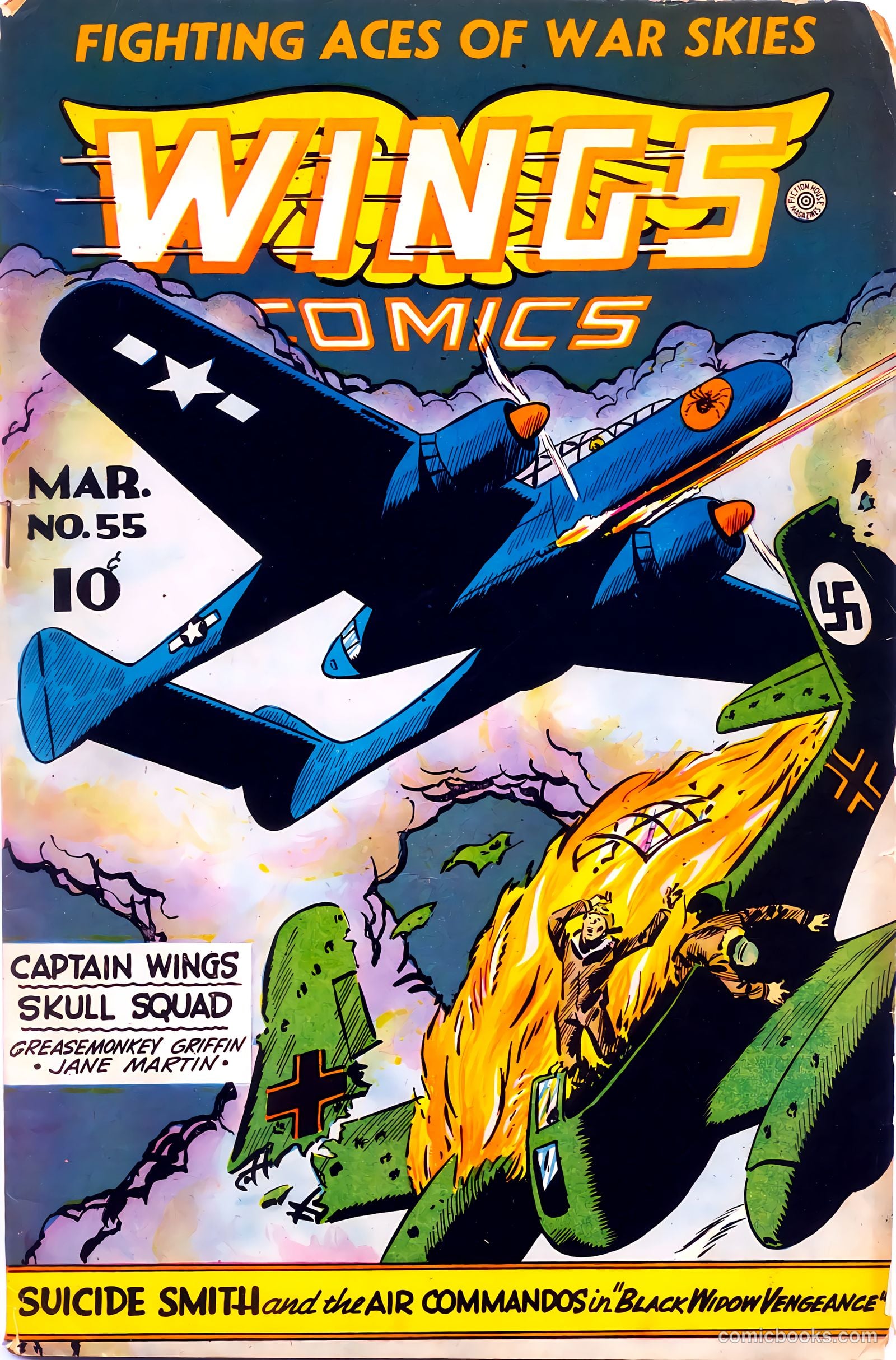 Wings Comics #55