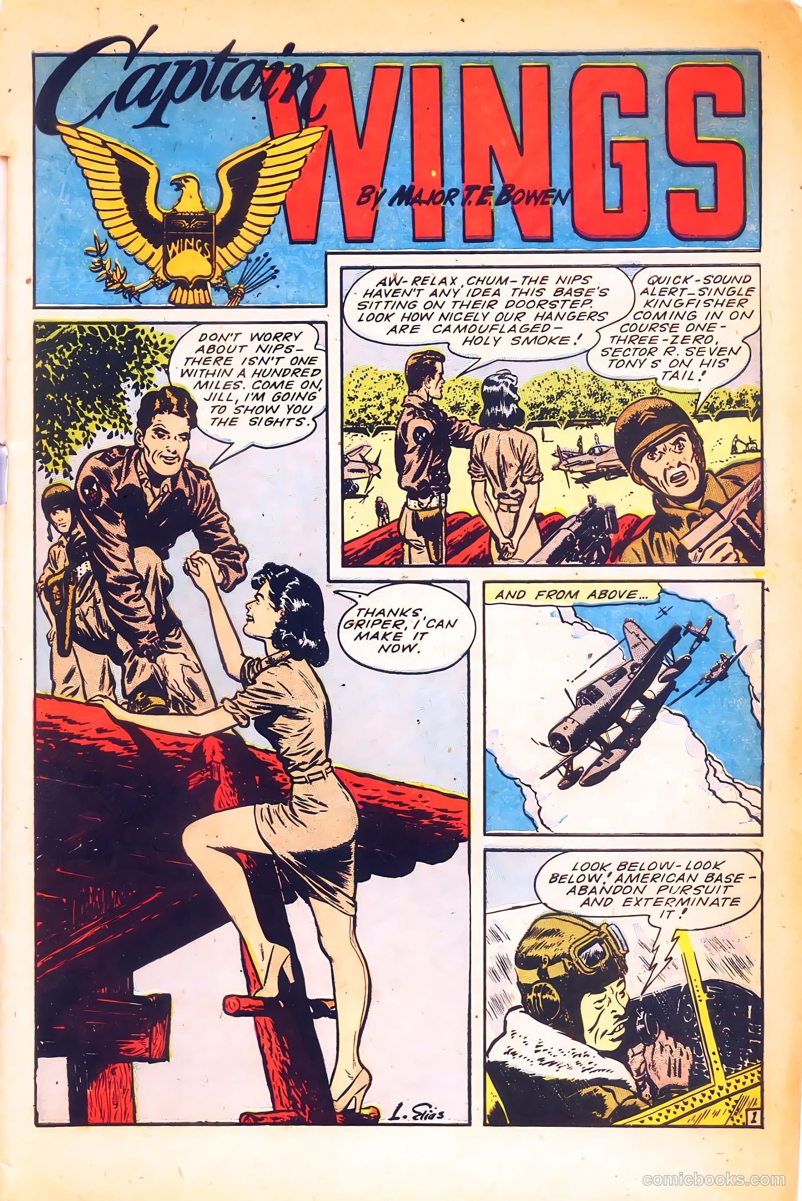 Wings Comics #55 (1945) — page 3 of 52