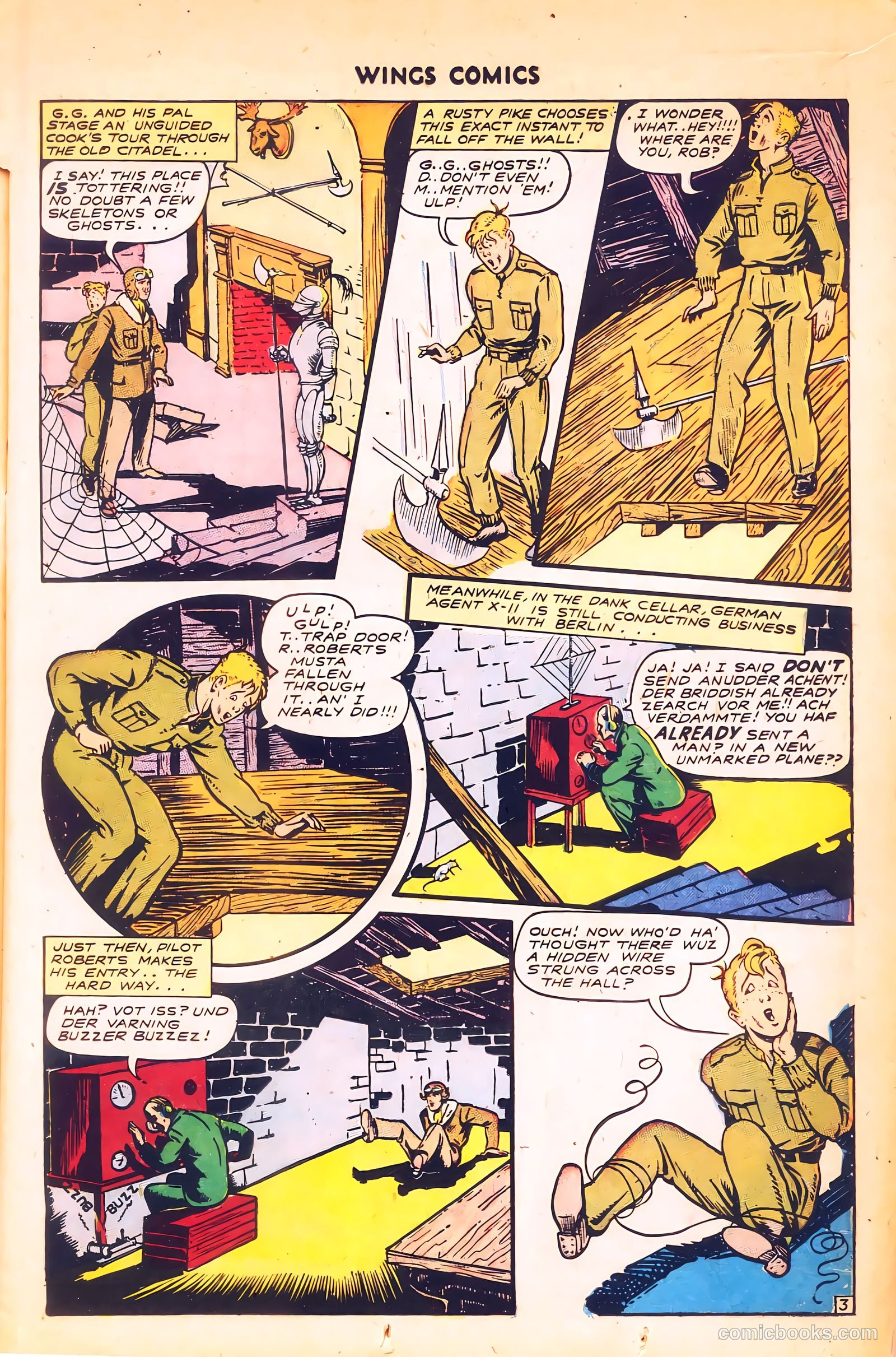 Wings Comics #55 (1945) — page 15 of 52