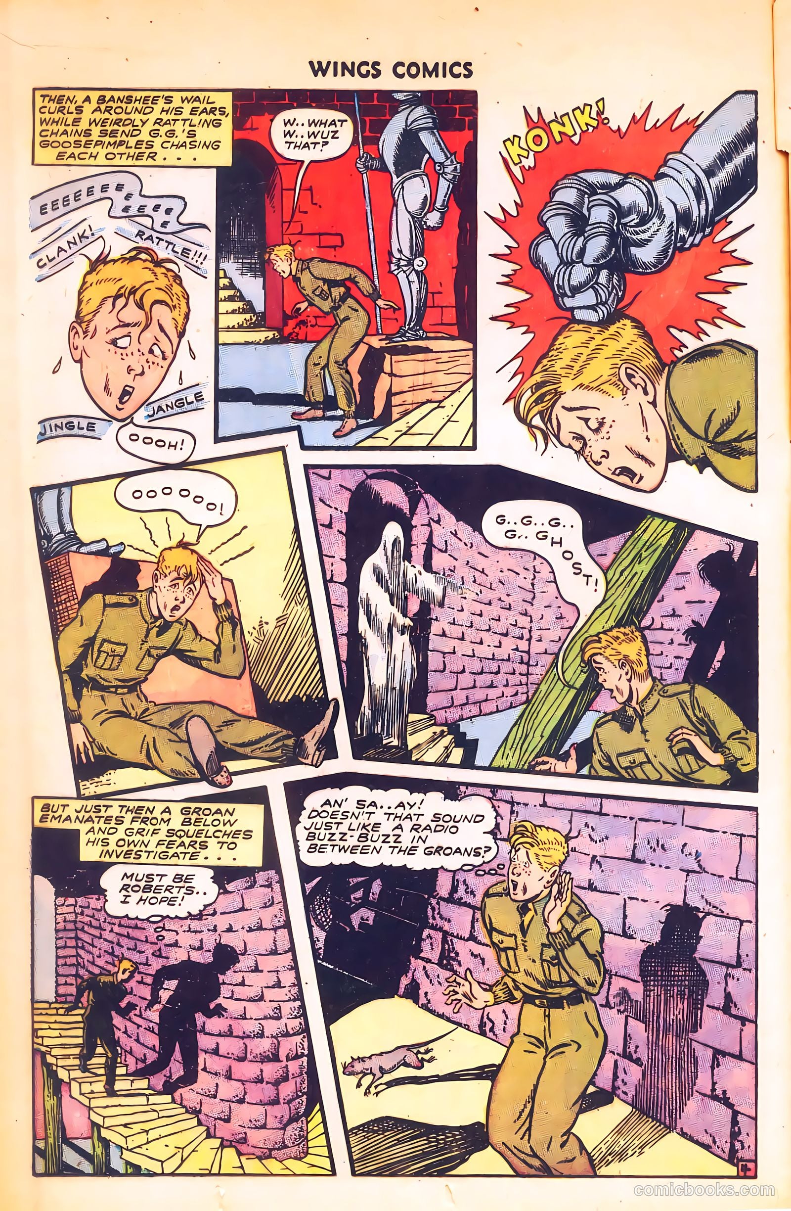 Wings Comics #55 (1945) — page 16 of 52
