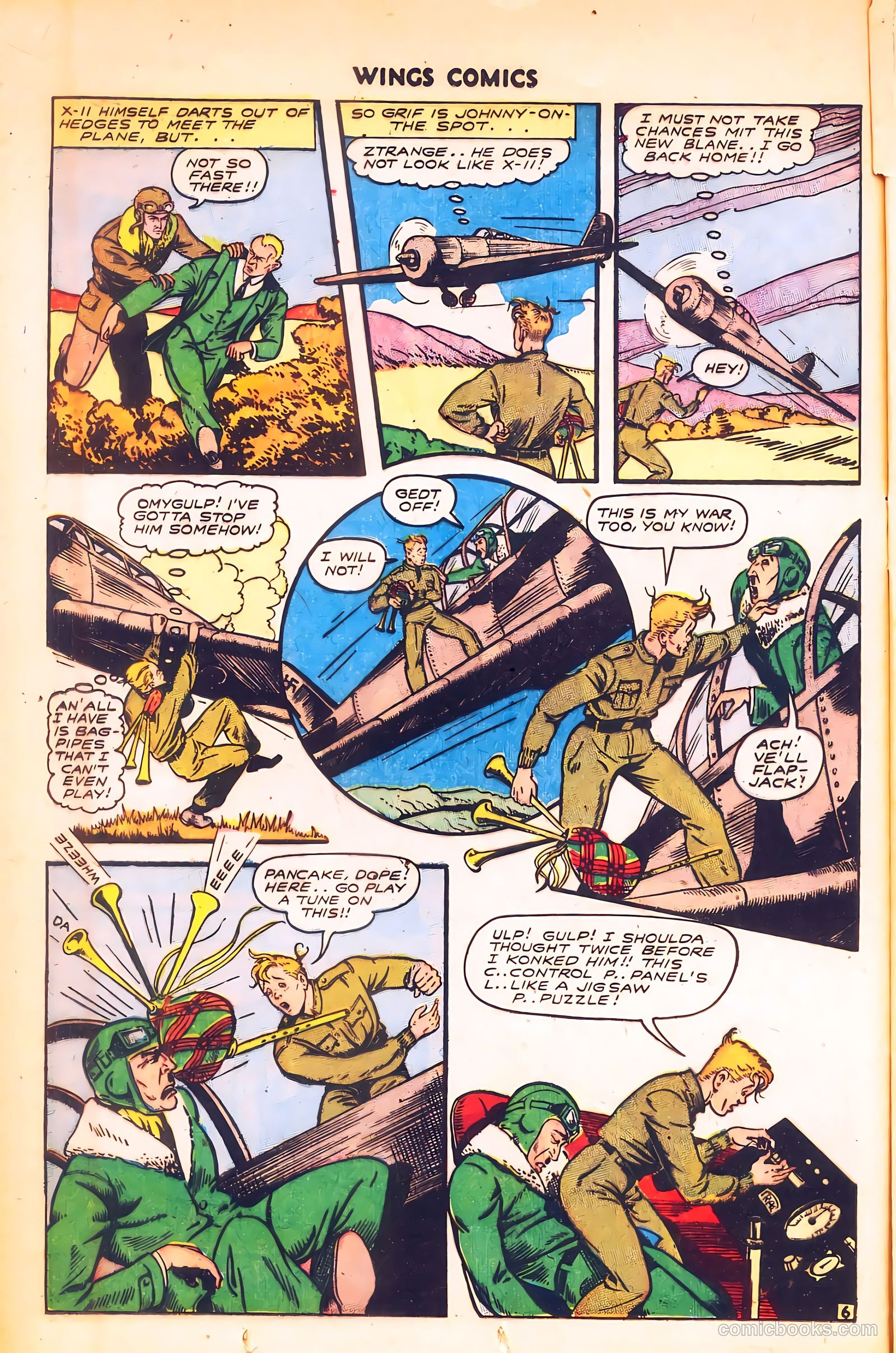 Wings Comics #55 (1945) — page 18 of 52