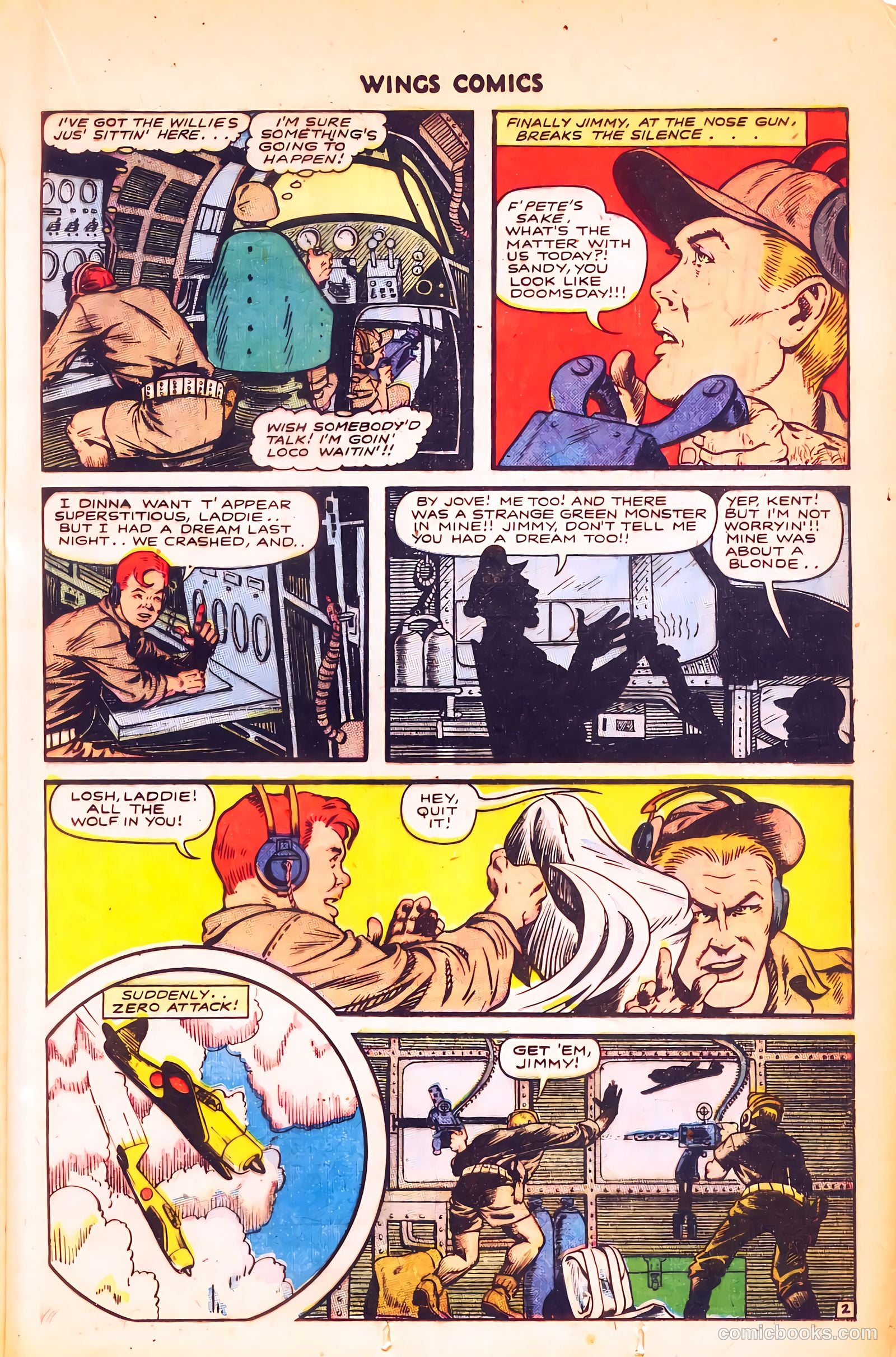 Wings Comics #55 (1945) — page 23 of 52