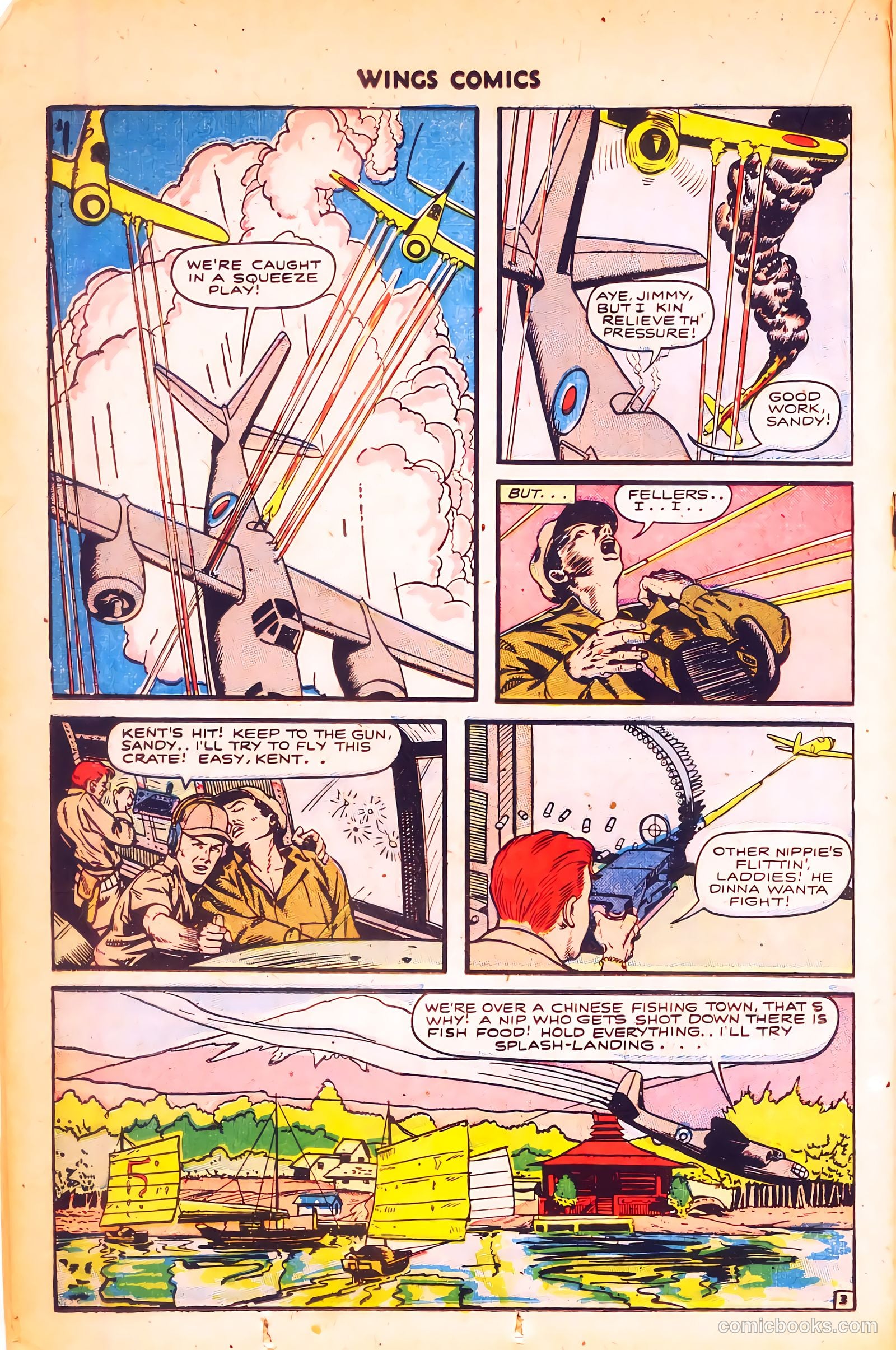 Wings Comics #55 (1945) — page 24 of 52