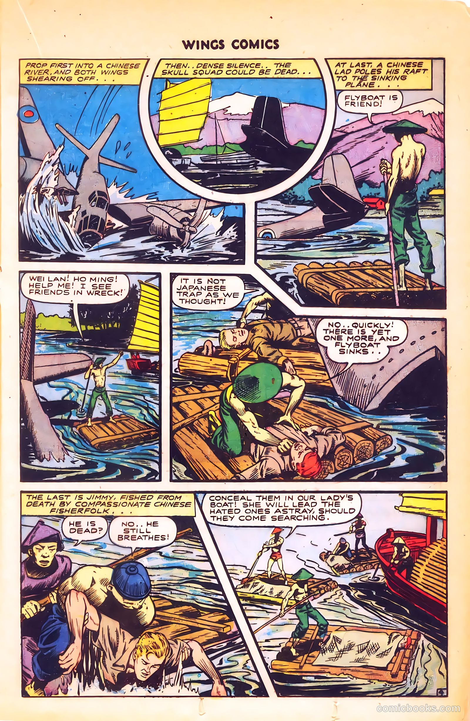 Wings Comics #55 (1945) — page 25 of 52