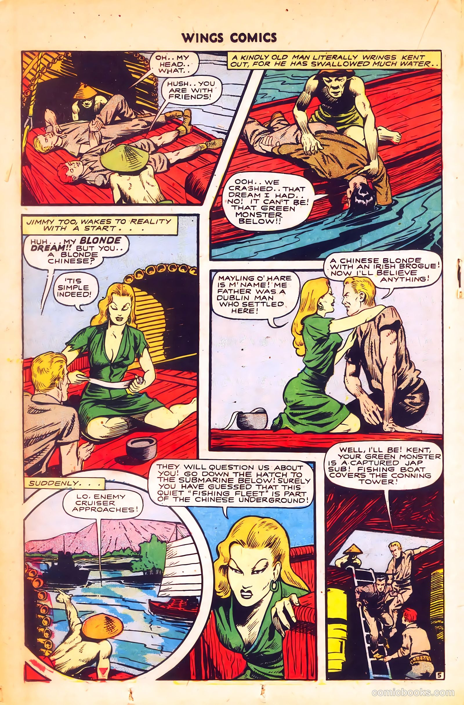 Wings Comics #55 (1945) — page 26 of 52