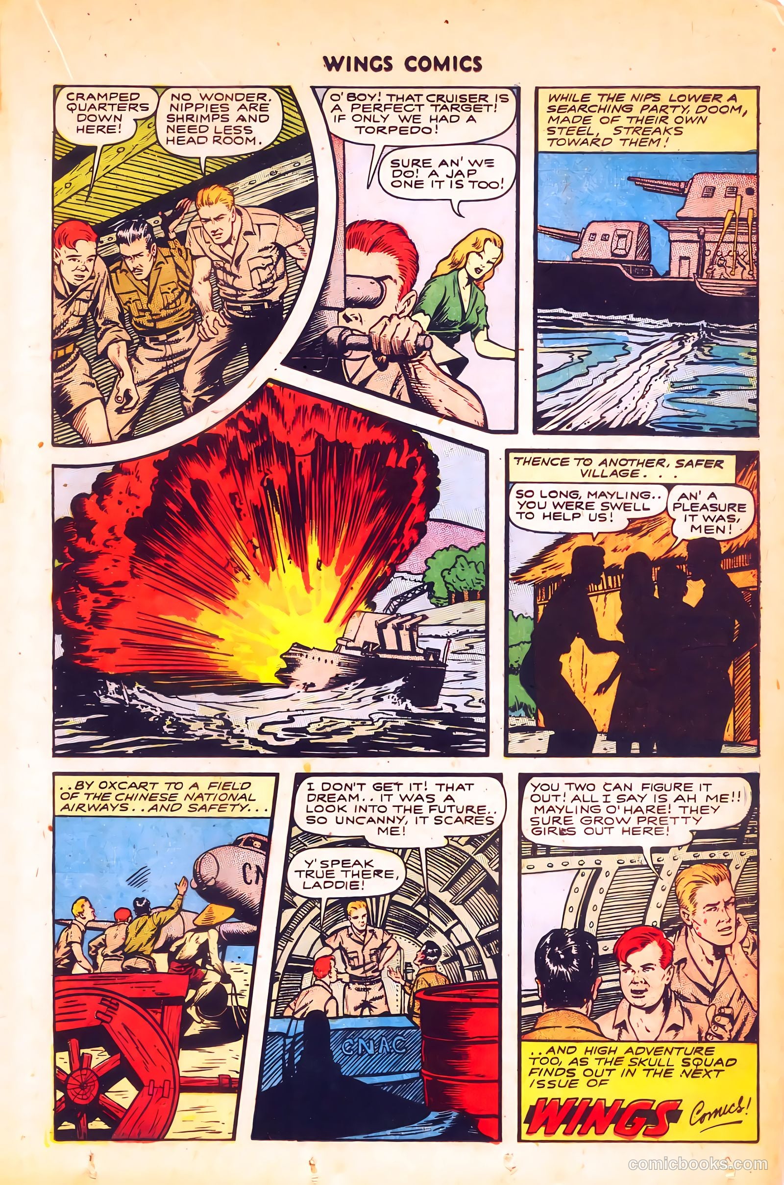 Wings Comics #55 (1945) — page 27 of 52