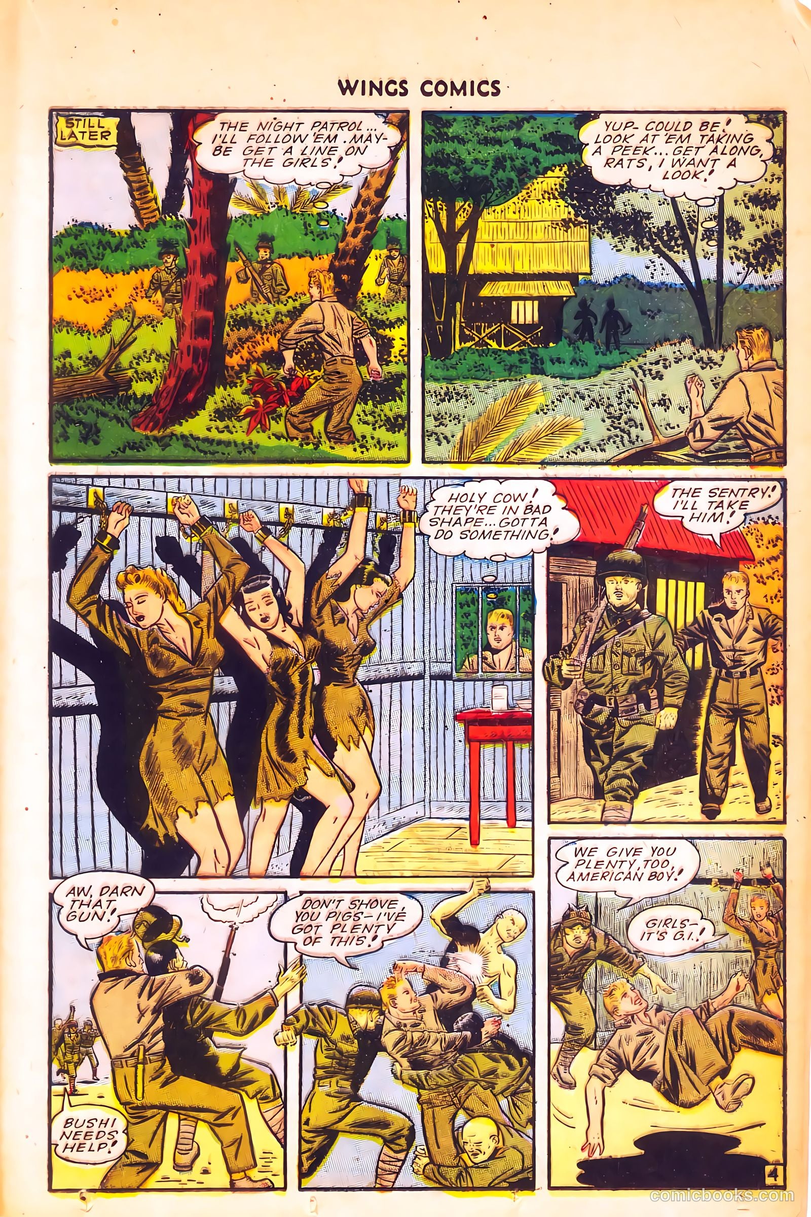 Wings Comics #55 (1945) — page 33 of 52
