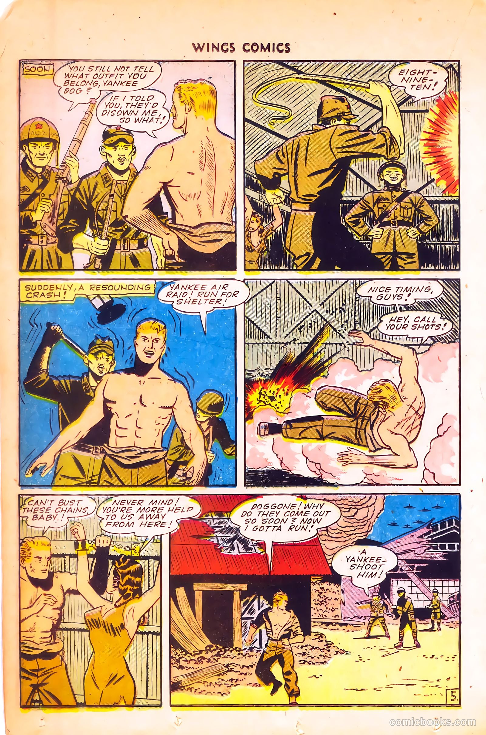 Wings Comics #55 (1945) — page 34 of 52