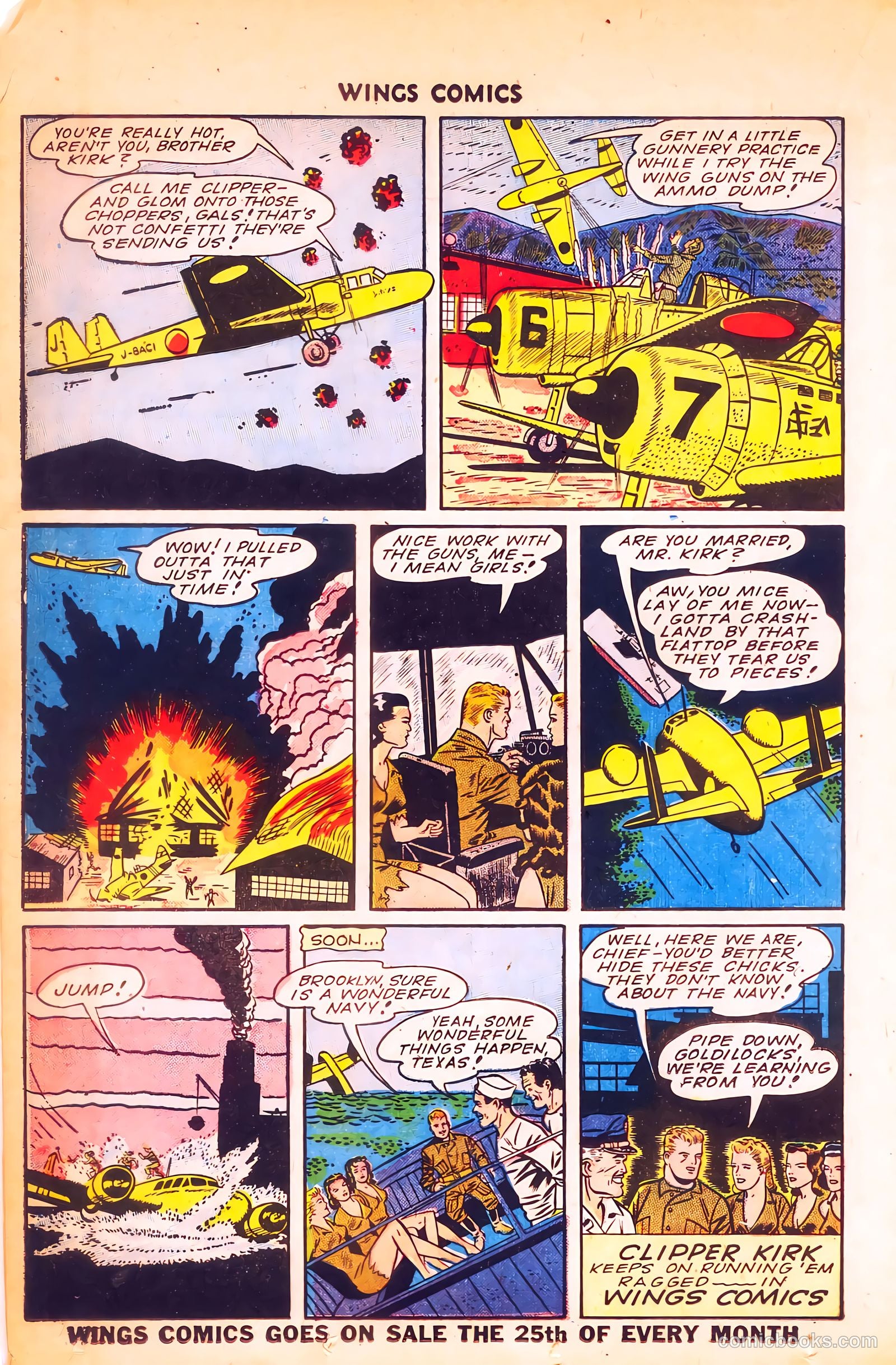 Wings Comics #55 (1945) — page 36 of 52