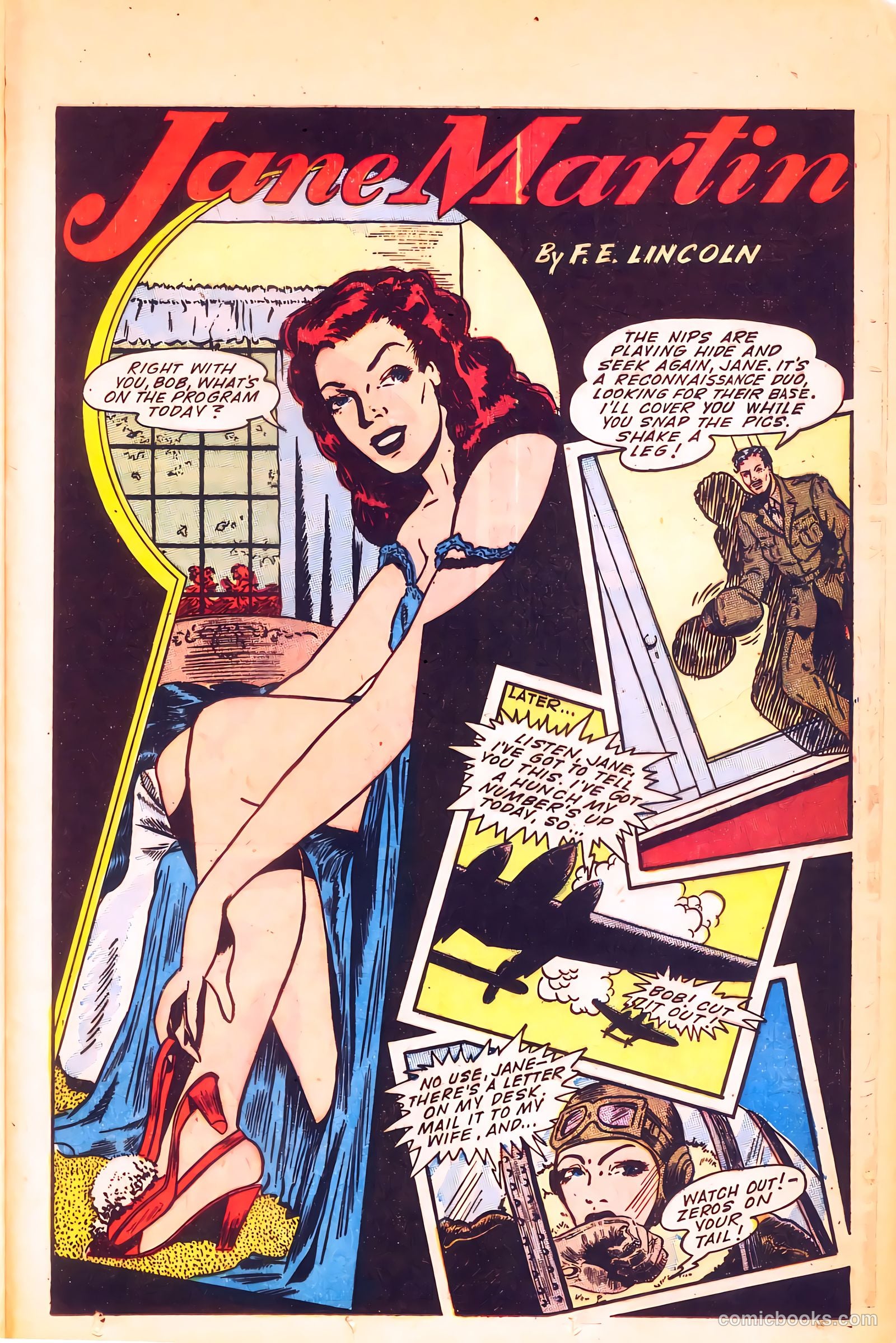 Wings Comics #55 (1945) — page 37 of 52