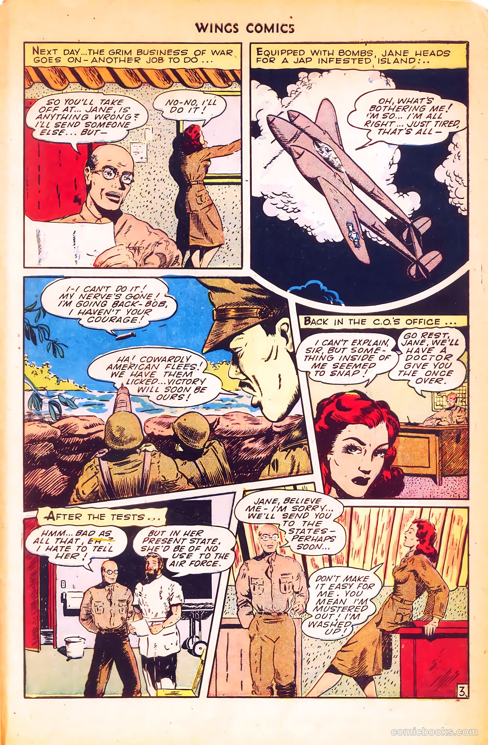 Wings Comics #55 (1945) — page 39 of 52