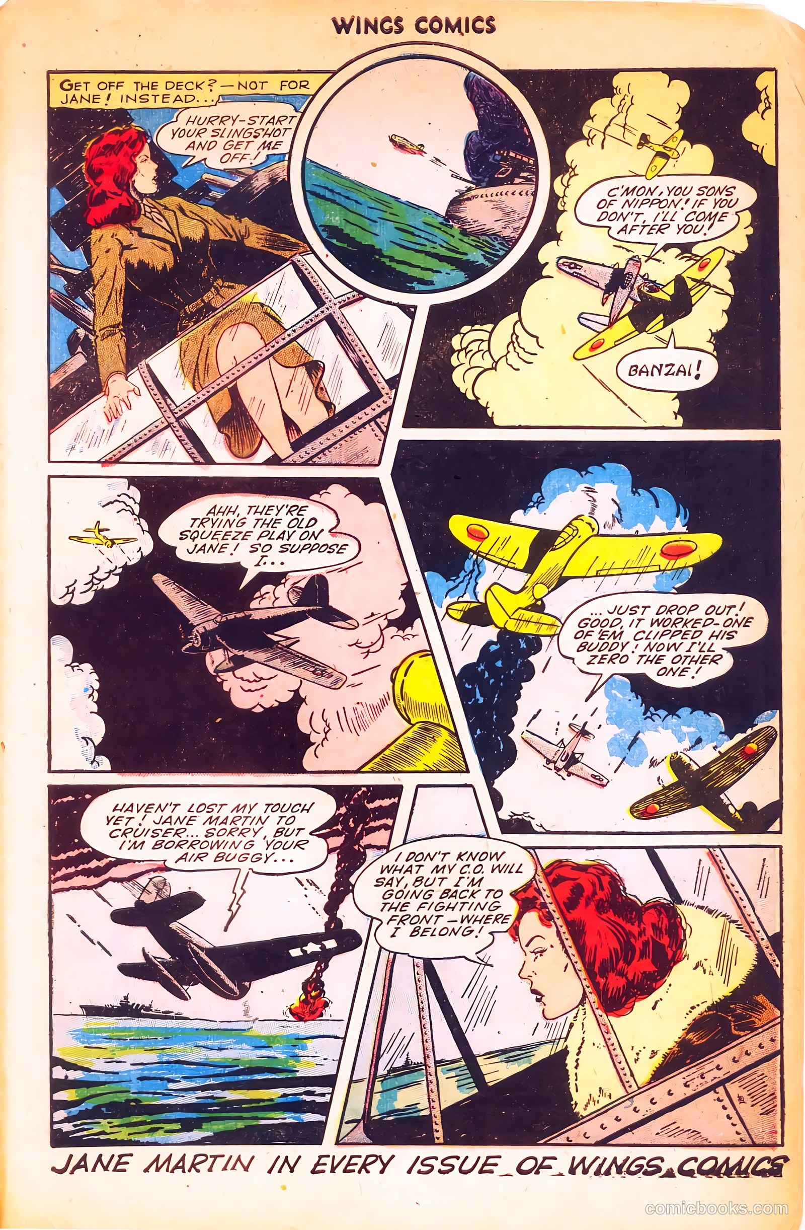 Wings Comics #55 (1945) — page 41 of 52