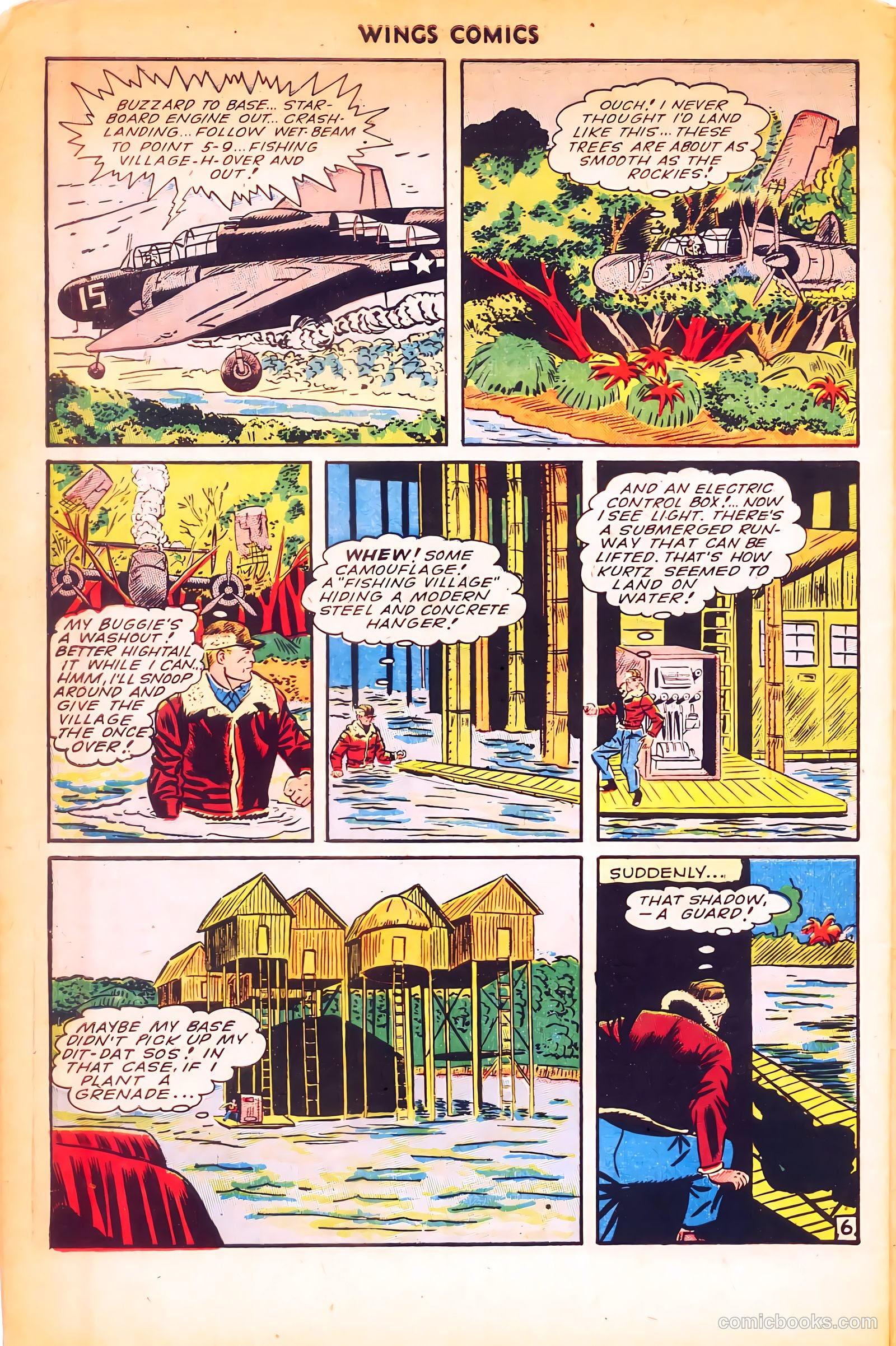 Wings Comics #55 (1945) — page 48 of 52