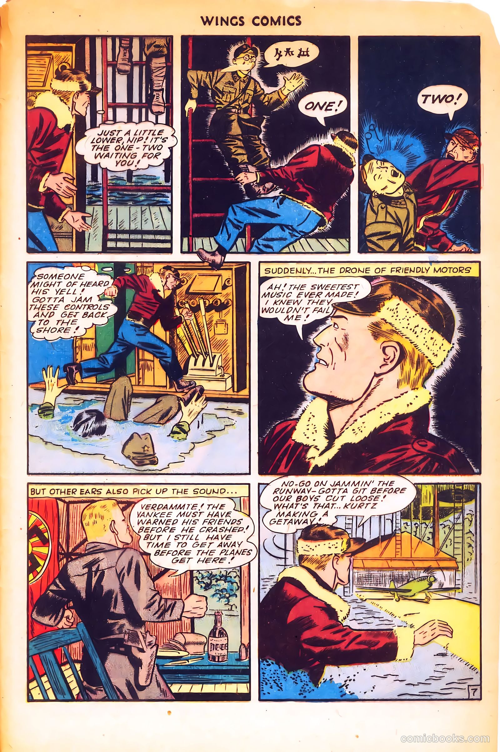 Wings Comics #55 (1945) — page 49 of 52