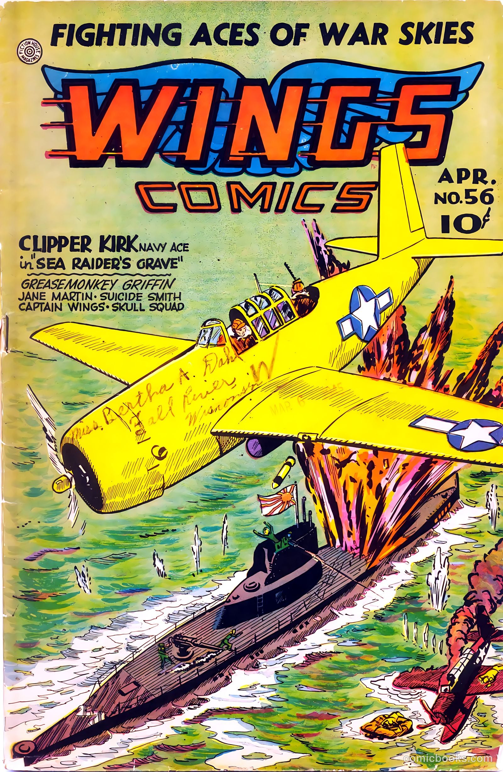 Wings Comics #56