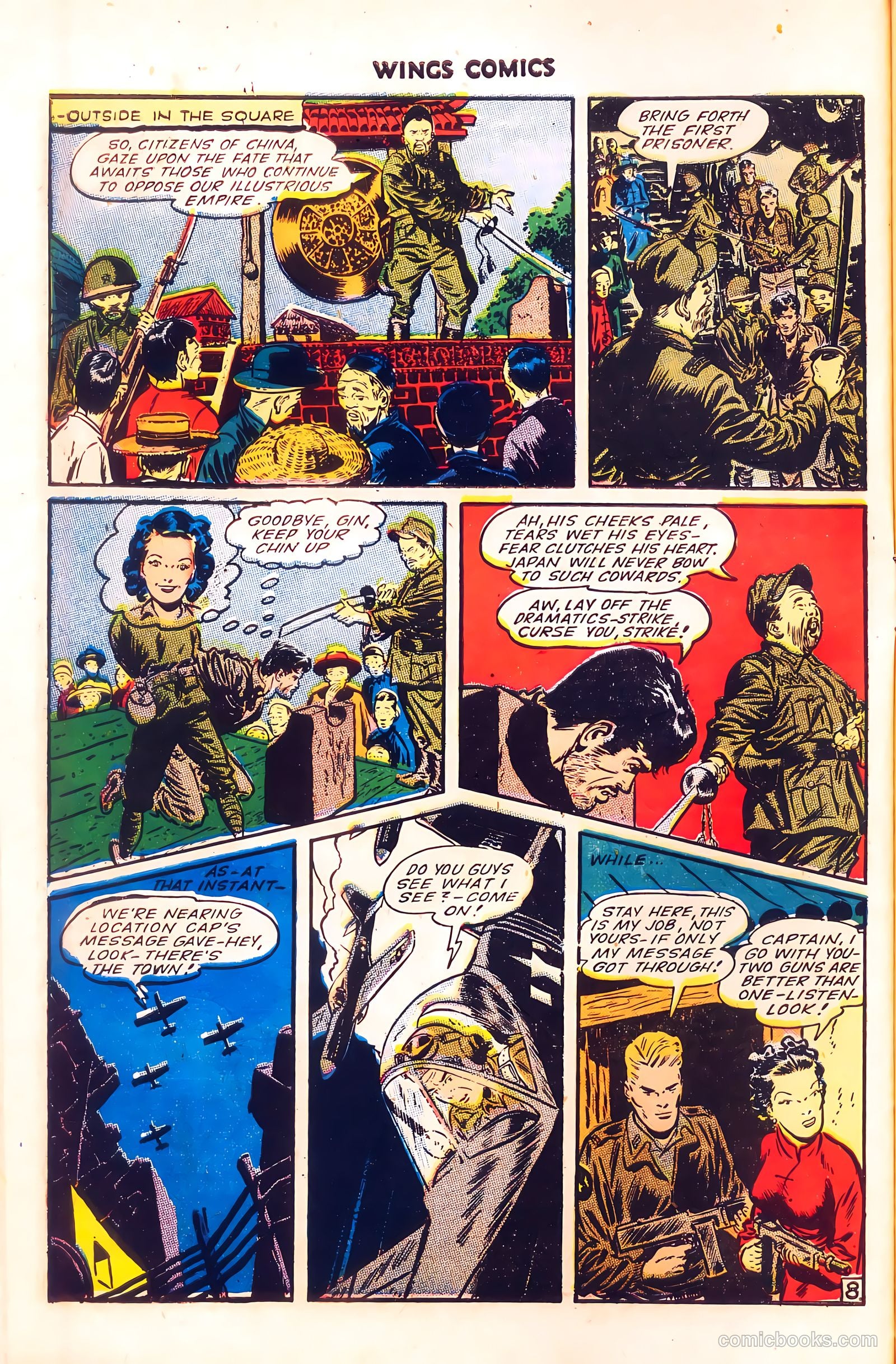 Wings Comics #56 (1945) — page 11 of 54