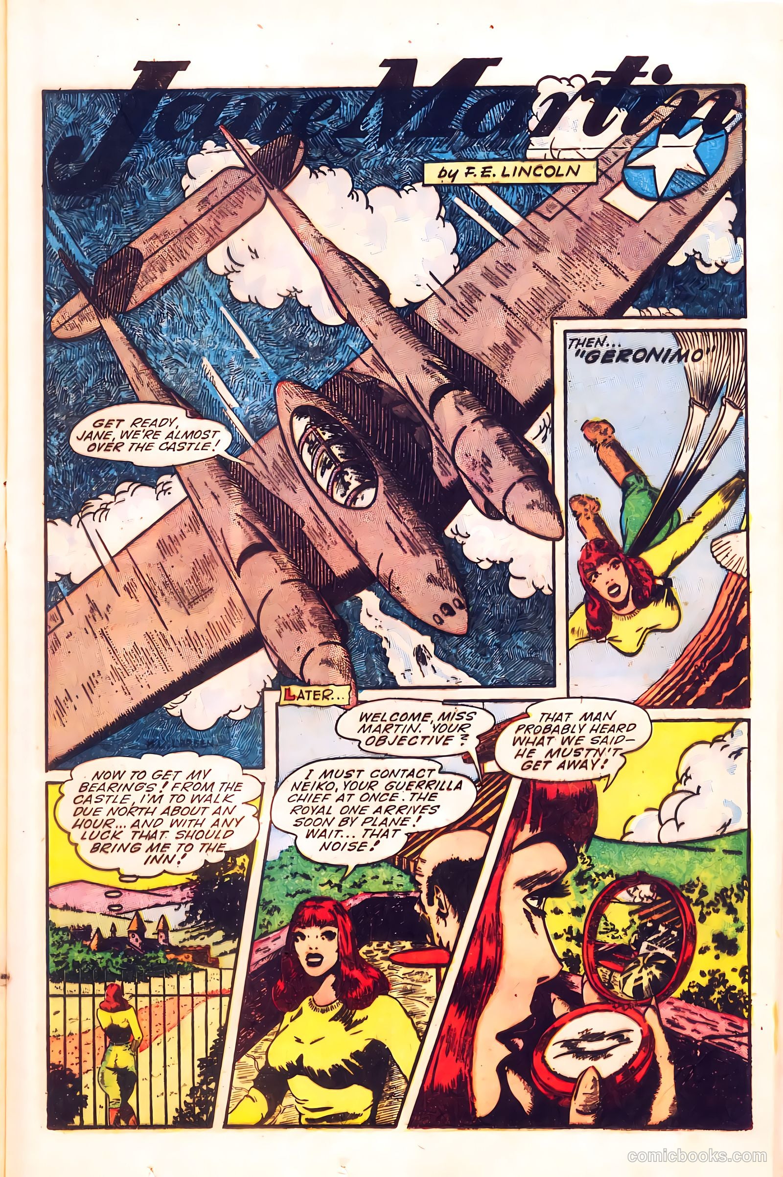Wings Comics #56 (1945) — page 22 of 54